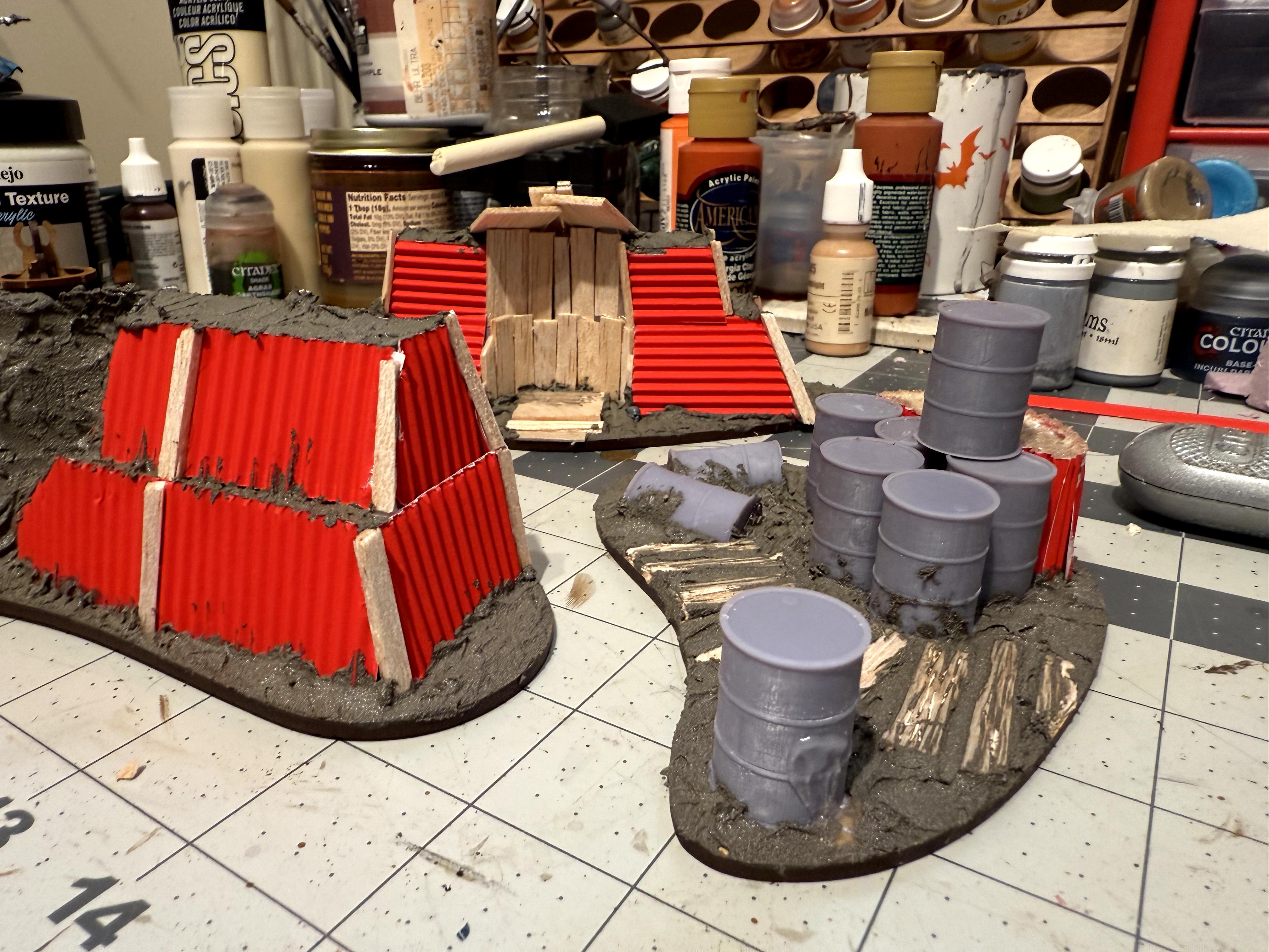 Modular, Scratch Build, Terrain, Trench Crusade, Trench Warfare, Trenches