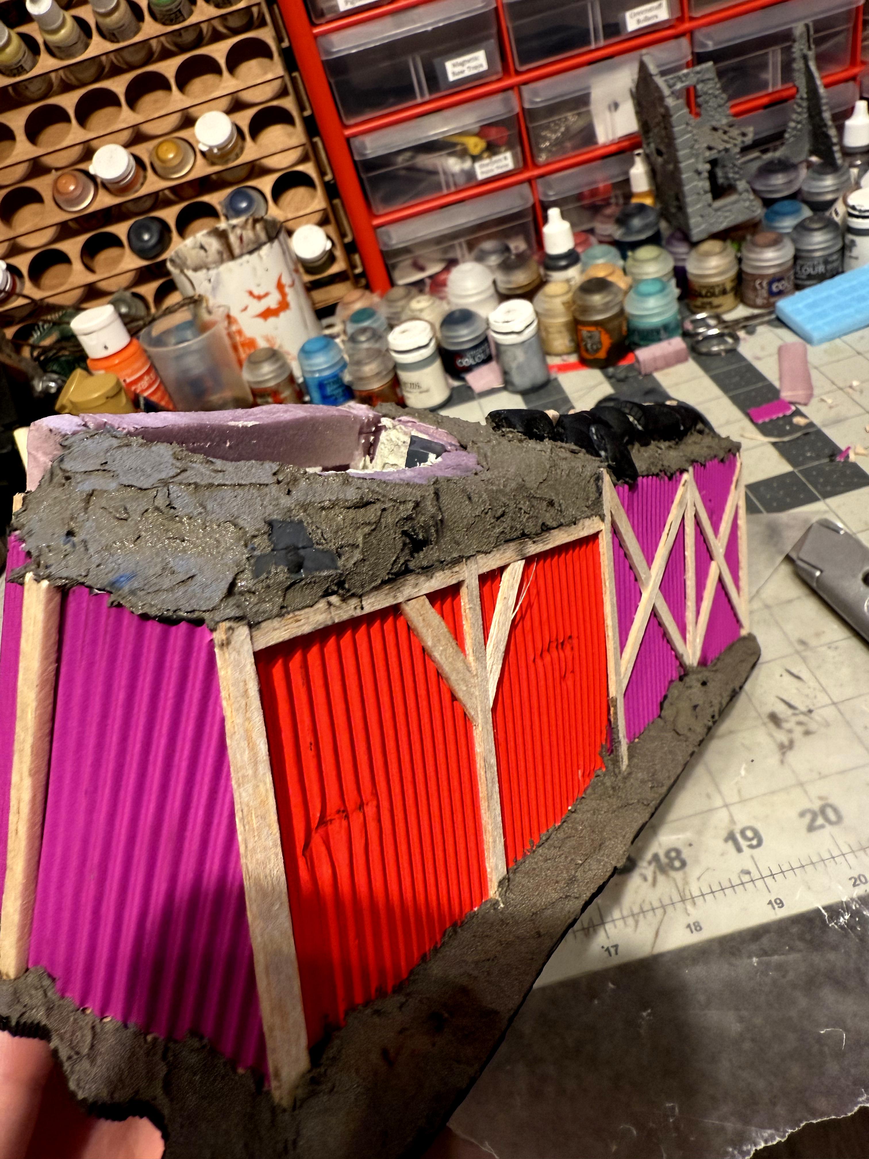 Modular, Scratch Build, Terrain, Trench Crusade, Trench Warfare, Trenches