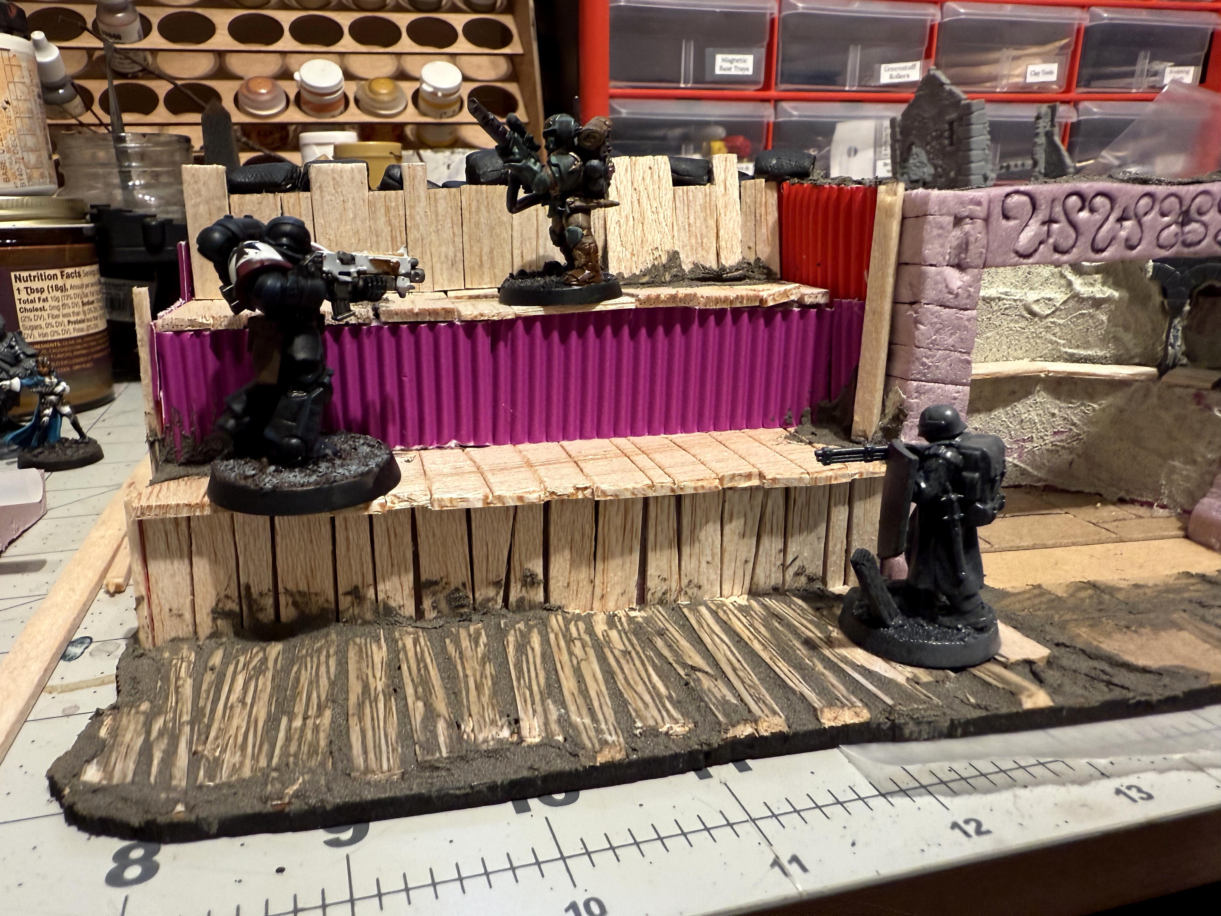 Modular, Scratch Build, Terrain, Trench Crusade, Trench Warfare, Trenches