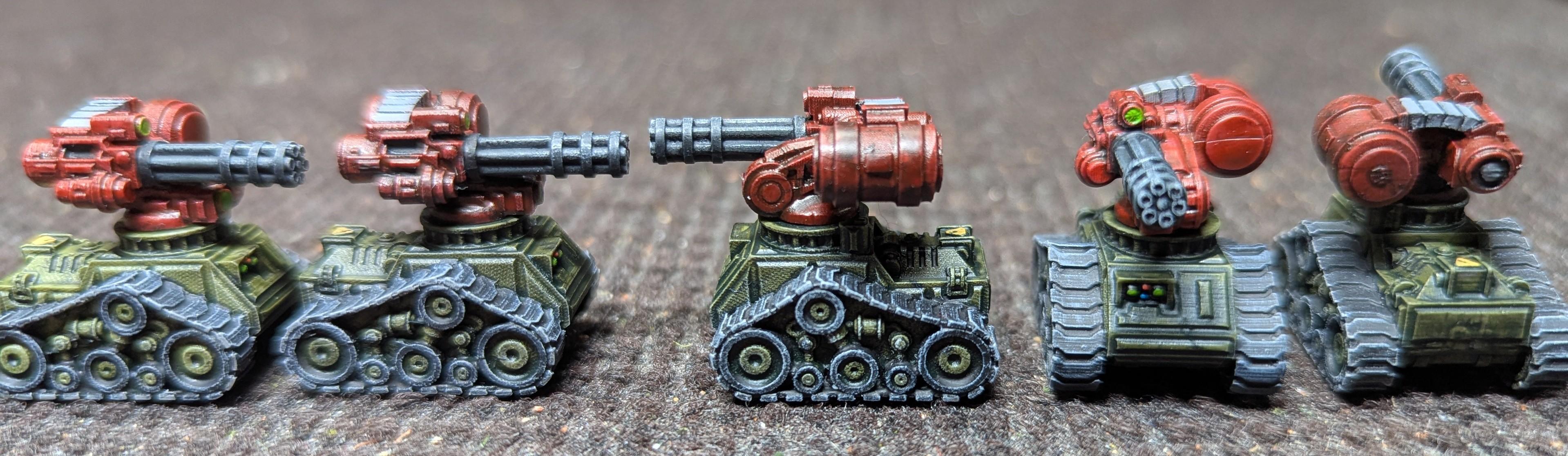 2025, Anvil, Gun, Painted, Robot, Taurus Gun Tractor, Treads