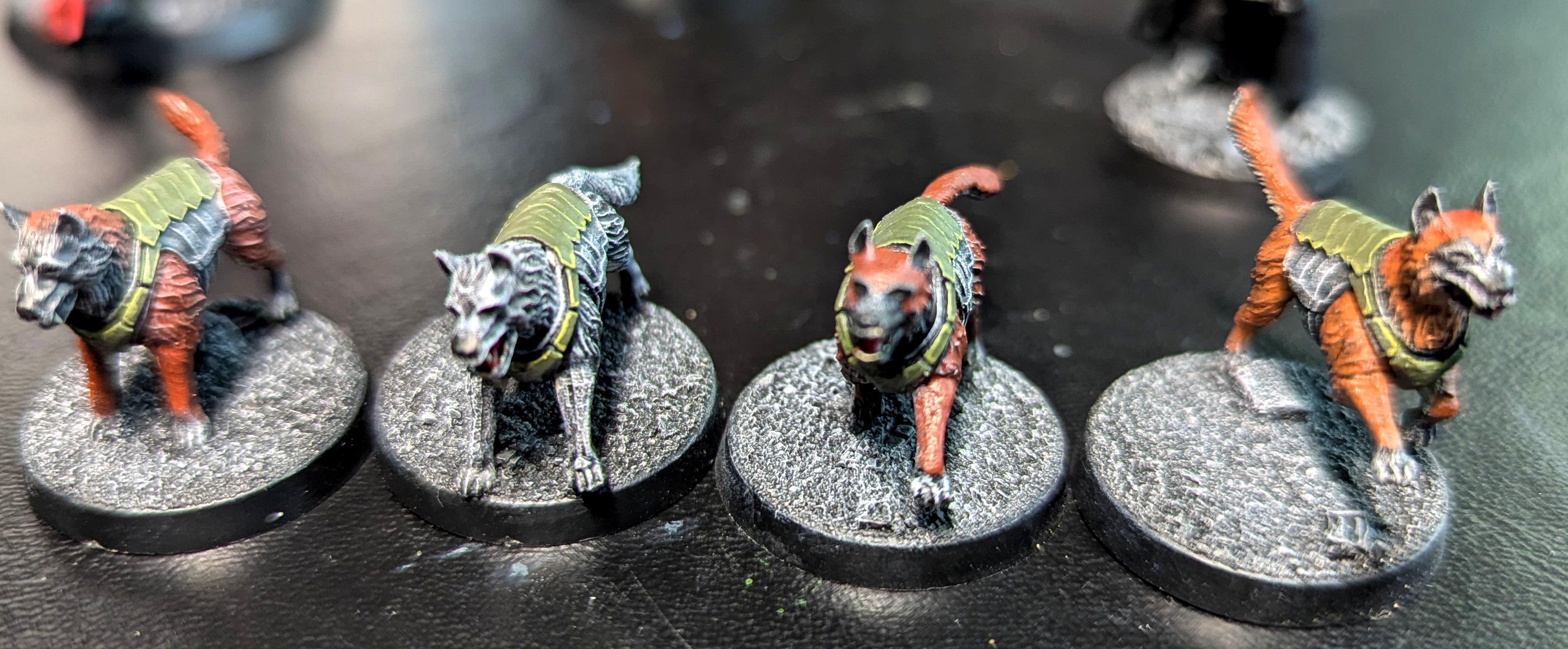 2025, 28mm, Anvil Industry, Dog, Malinois, Painted, Stim Hound