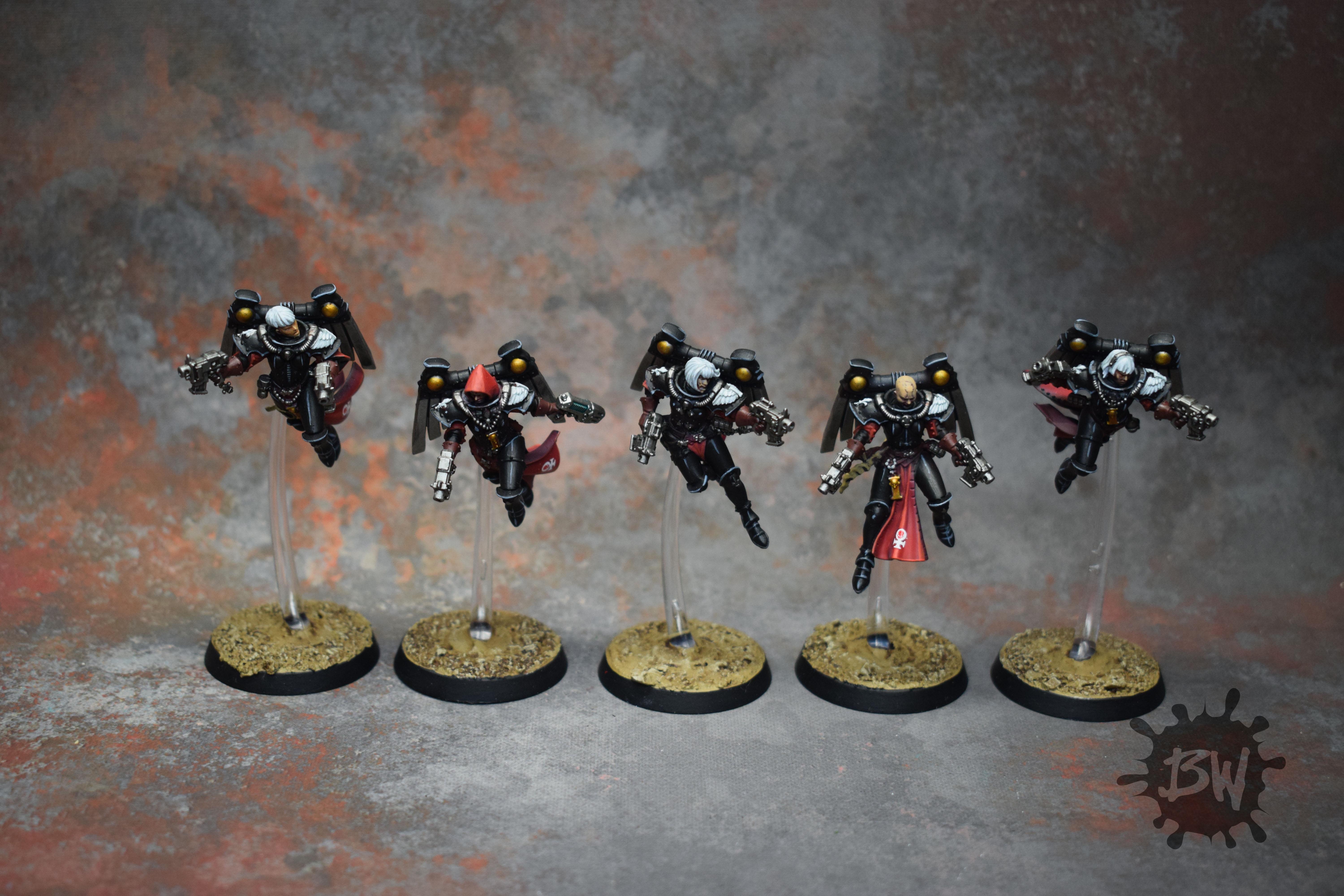 Adepta Sororitay, Games Workshop, Seraphim Squad, Warhammer 40,000