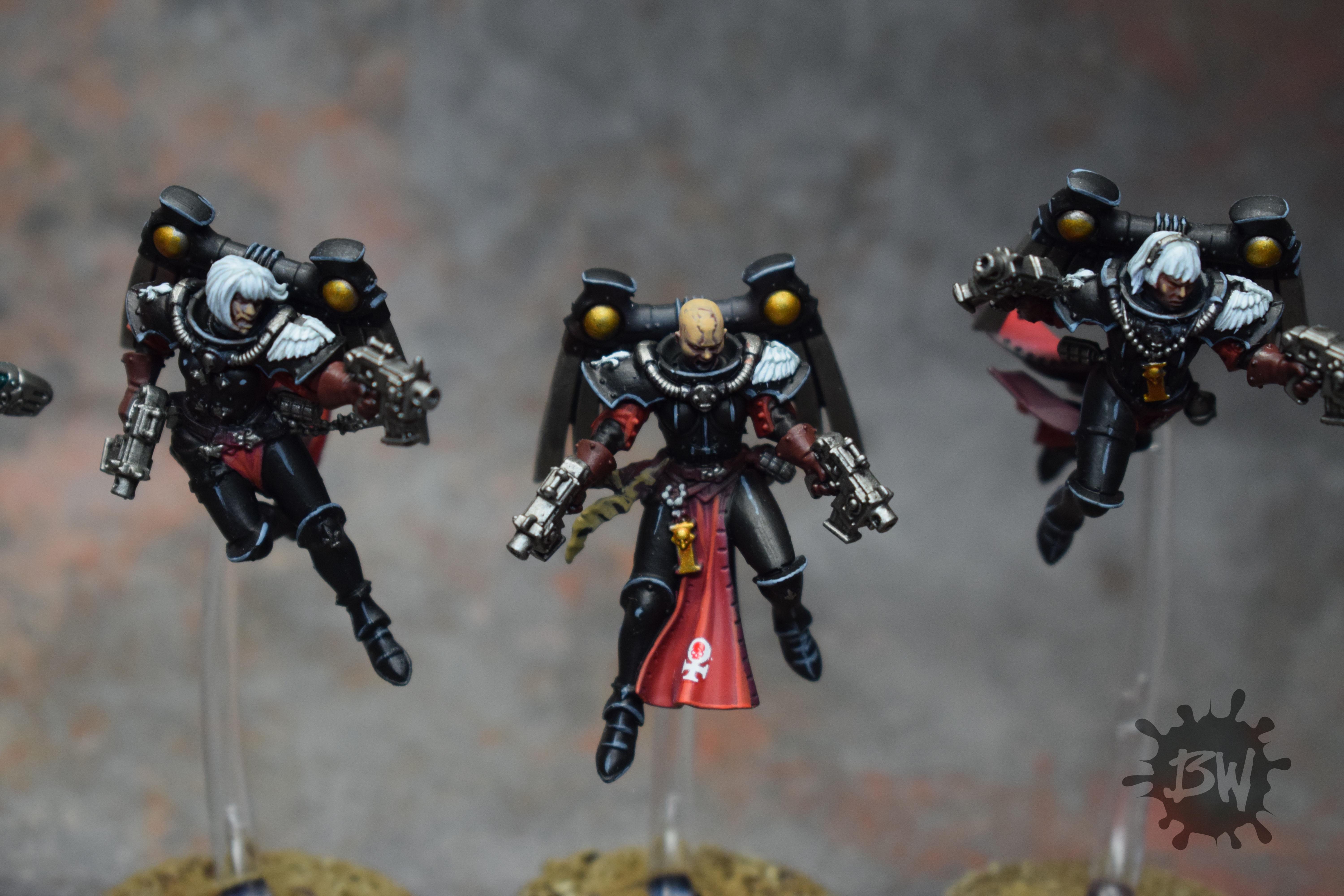 Adepta Sororitay, Games Workshop, Seraphim Squad, Warhammer 40,000
