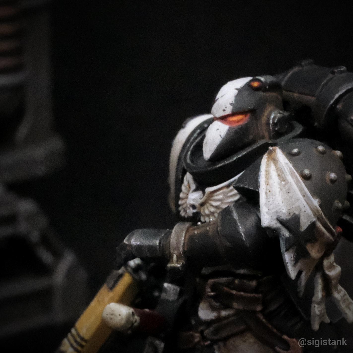 Black Templar detail 2