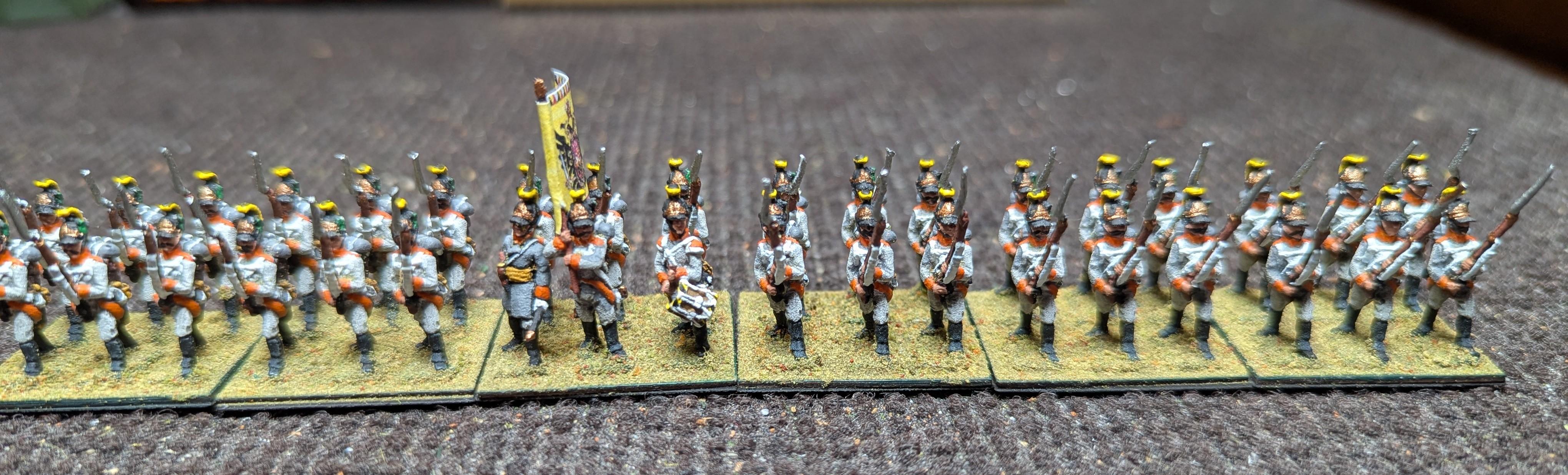 15mm, 2025, Austrian, Battle Honors, Czech, Erbach, Infantry, Napoleonic, Painted