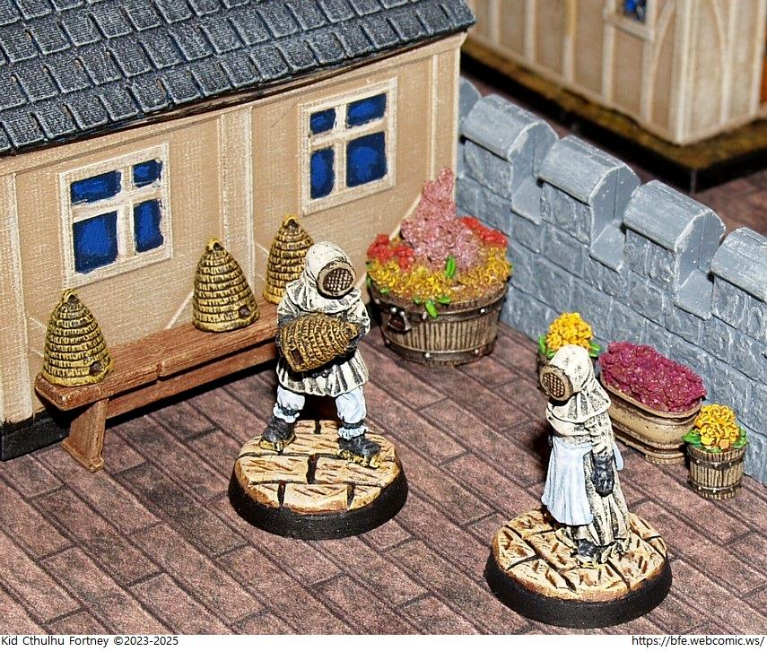 Bee Keepers, Bees, Bfe, Dunkledorf, Ender Toys, Mantic, Midlam Miniatures, Oubliette, Renedra