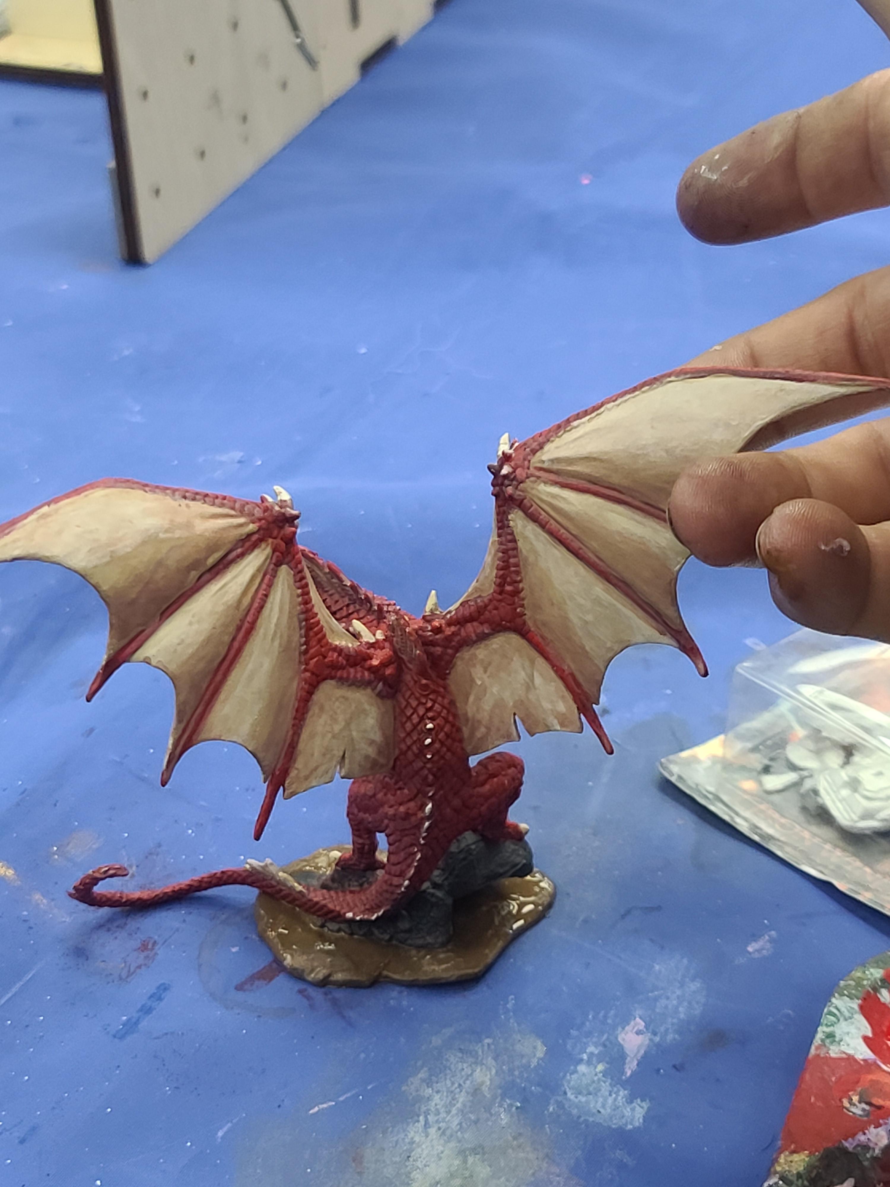 Dragon, Dungeons And Dragons, Monster, Pathfinders, Reaper Miniatures, Red Dragon