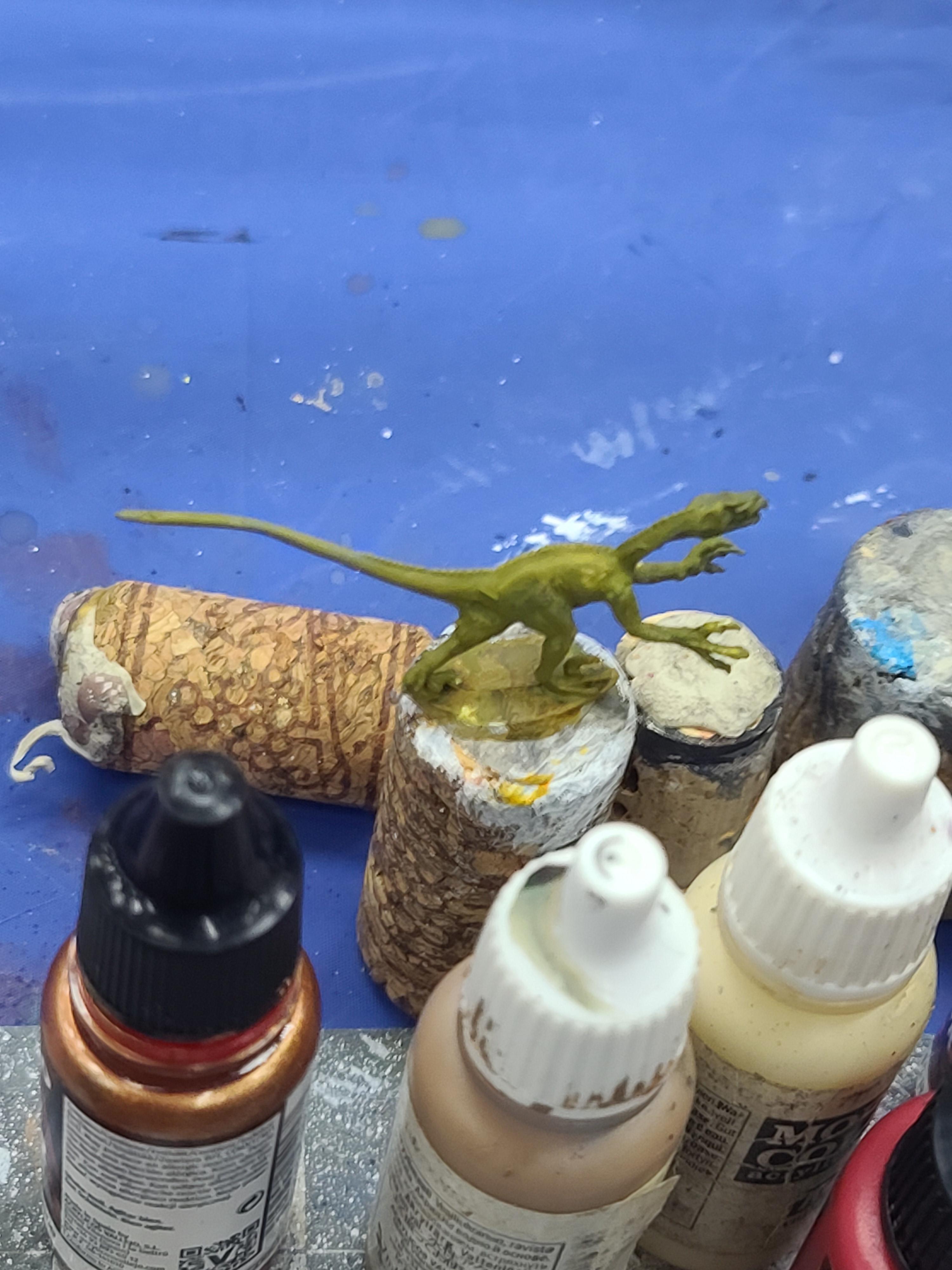 Dinosaur, Dungeons And Dragons, Ironwind Metals, Monster, Raptors