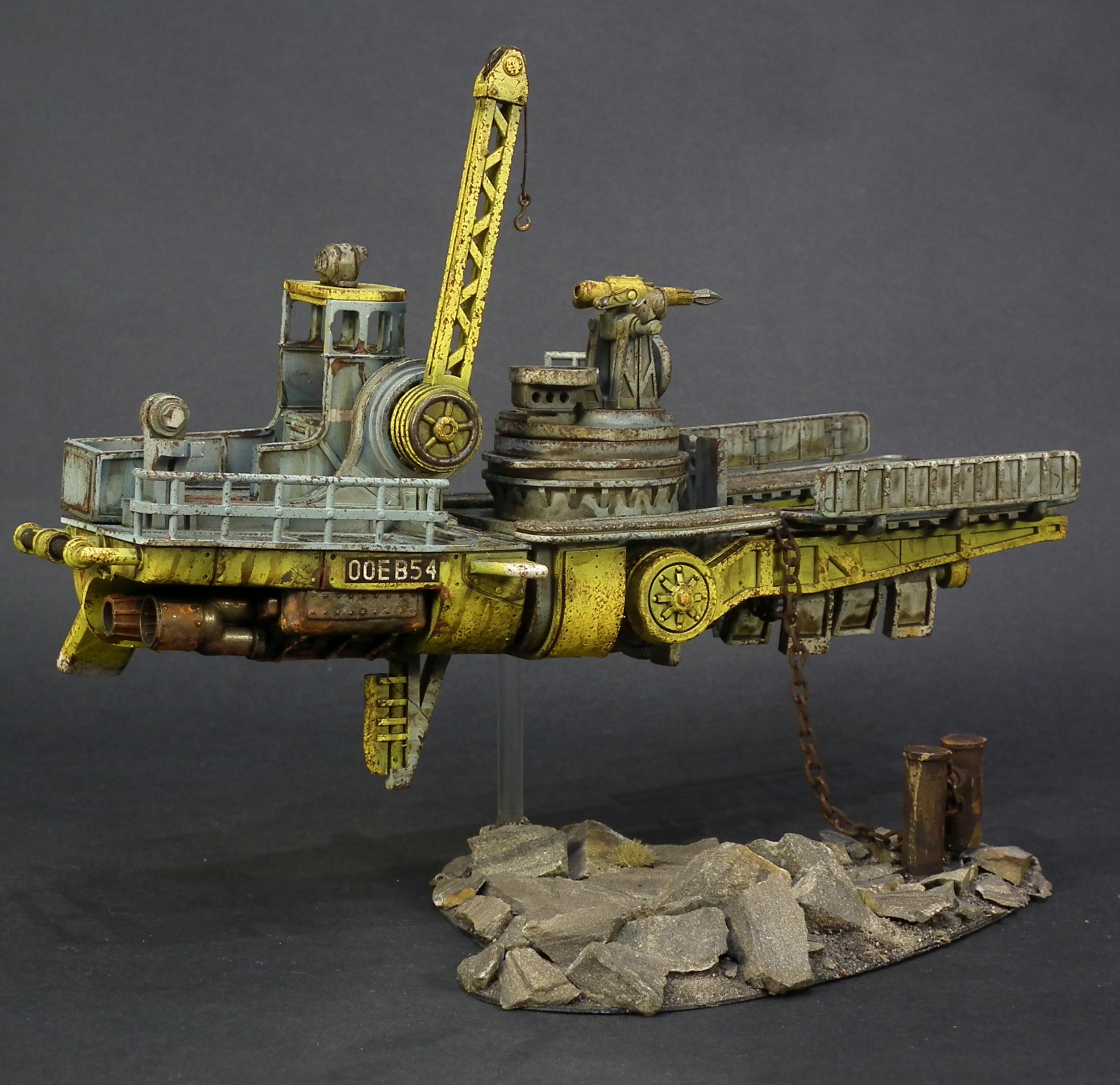 Boat, Fishing, Flying, Rust, Ship, Vehicle
