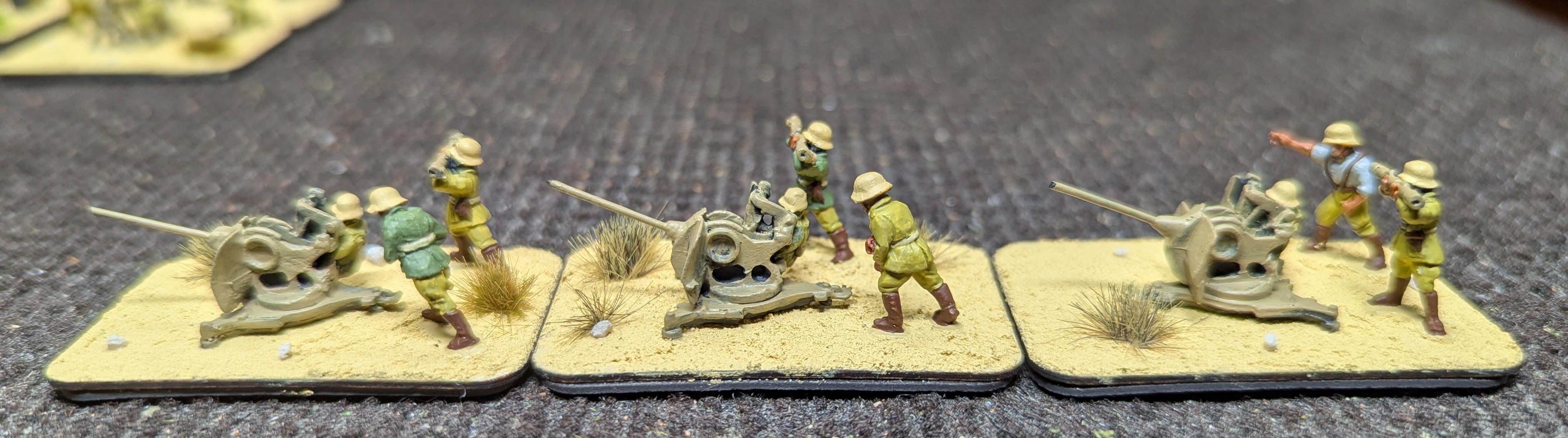 15mm, 2025, 2cm, Afrika Korps, Anti-aircraft, Flak 38, Forged In Battle, Germans, Painted, World War 2