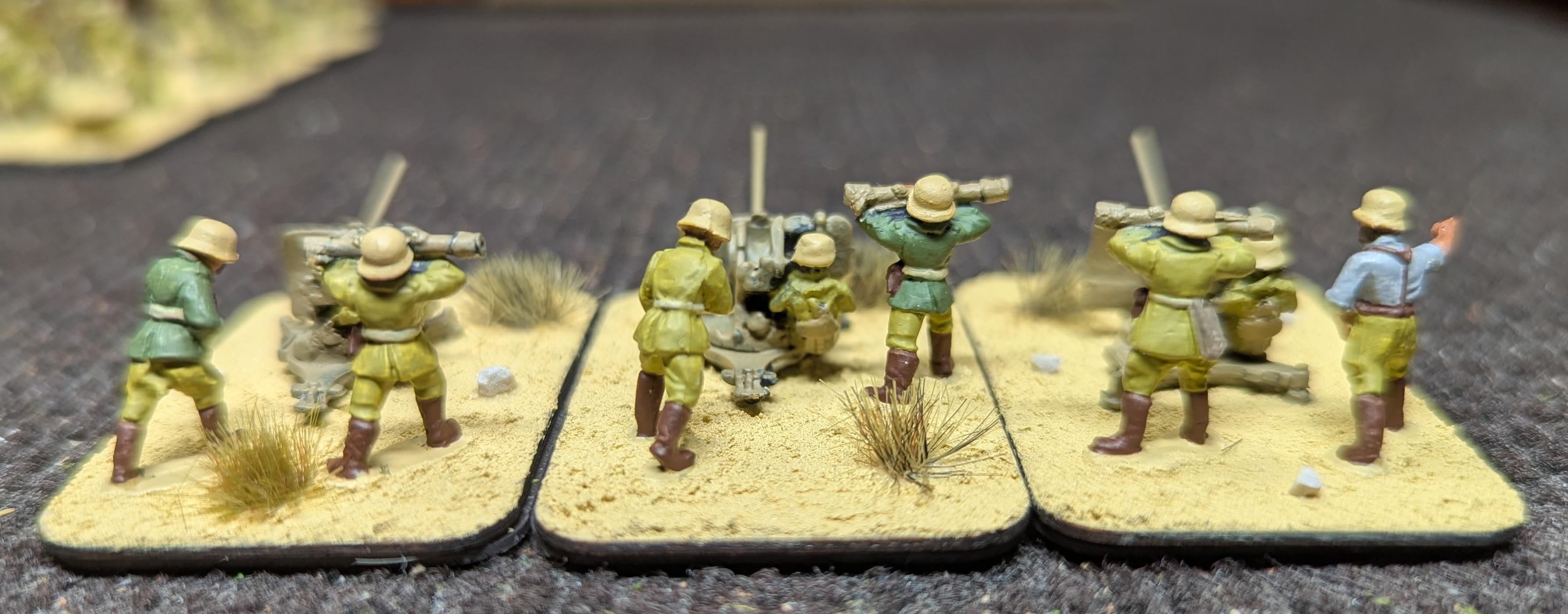 15mm, 2025, 2cm, Afrika Korps, Anti-aircraft, Flak 38, Forged In Battle, Germans, Painted, World War 2
