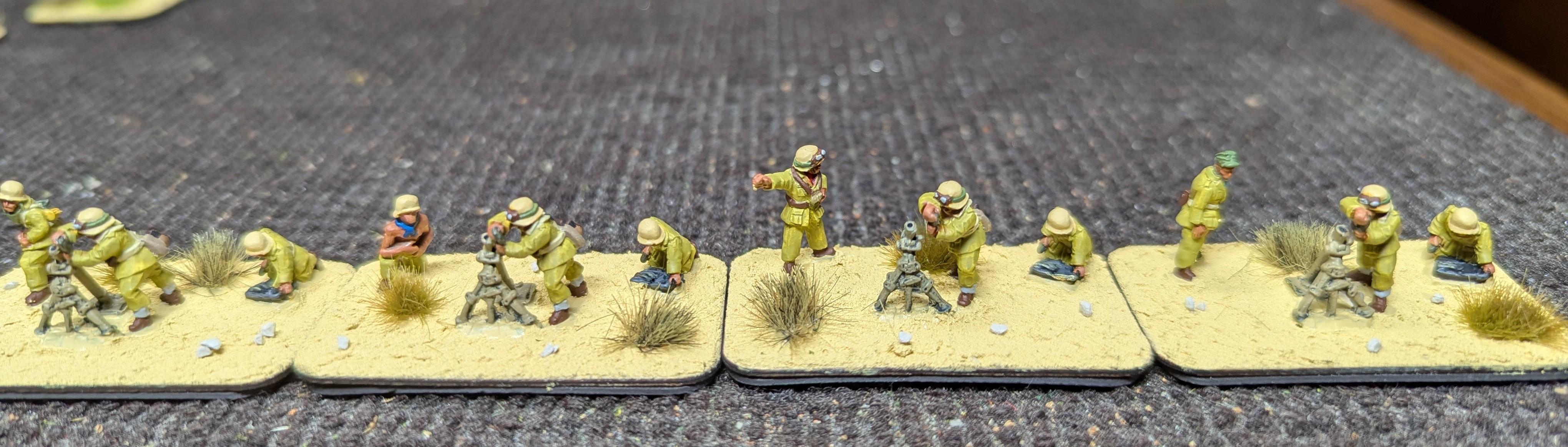 15mm, 2025, Afrika Korps, Germans, Painted, World War 2