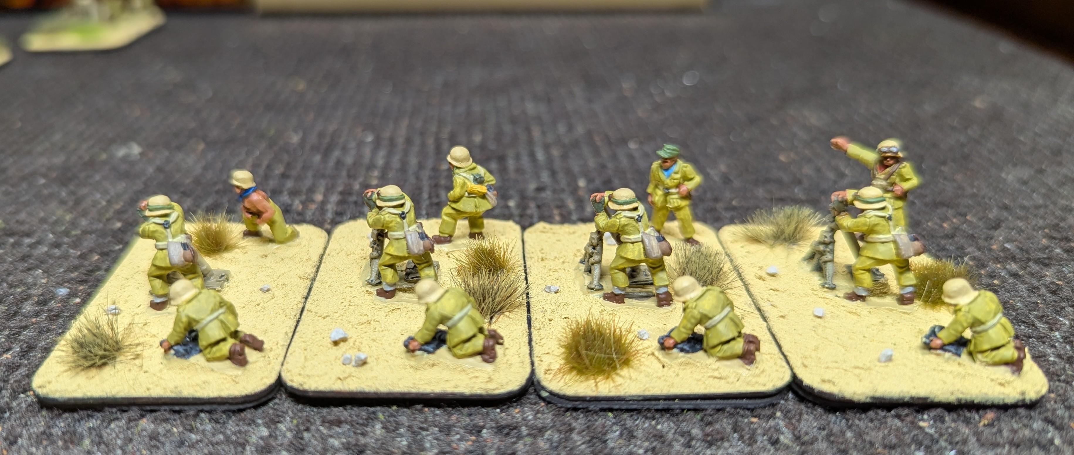 15mm, 2025, Afrika Korps, Germans, Painted, World War 2