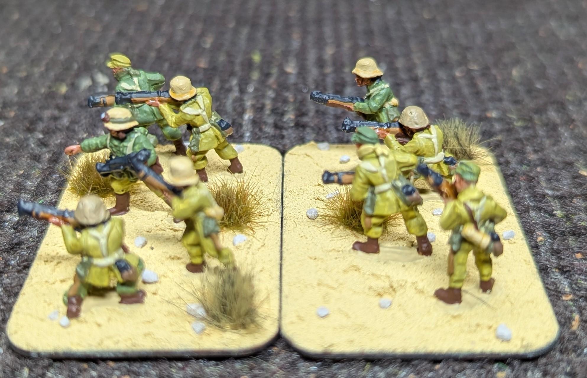 15mm, 2025, Afrika Korps, Forged In Battle, Germans, Infantry, Painted, World War 2
