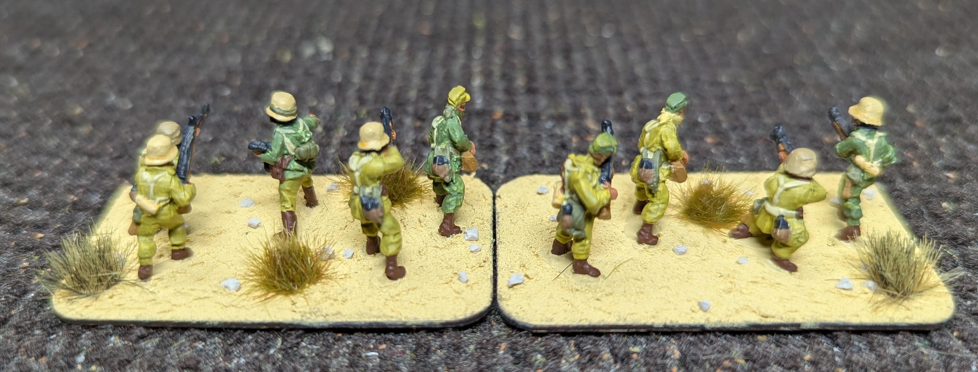 15mm, 2025, Afrika Korps, Forged In Battle, Germans, Infantry, Painted, World War 2