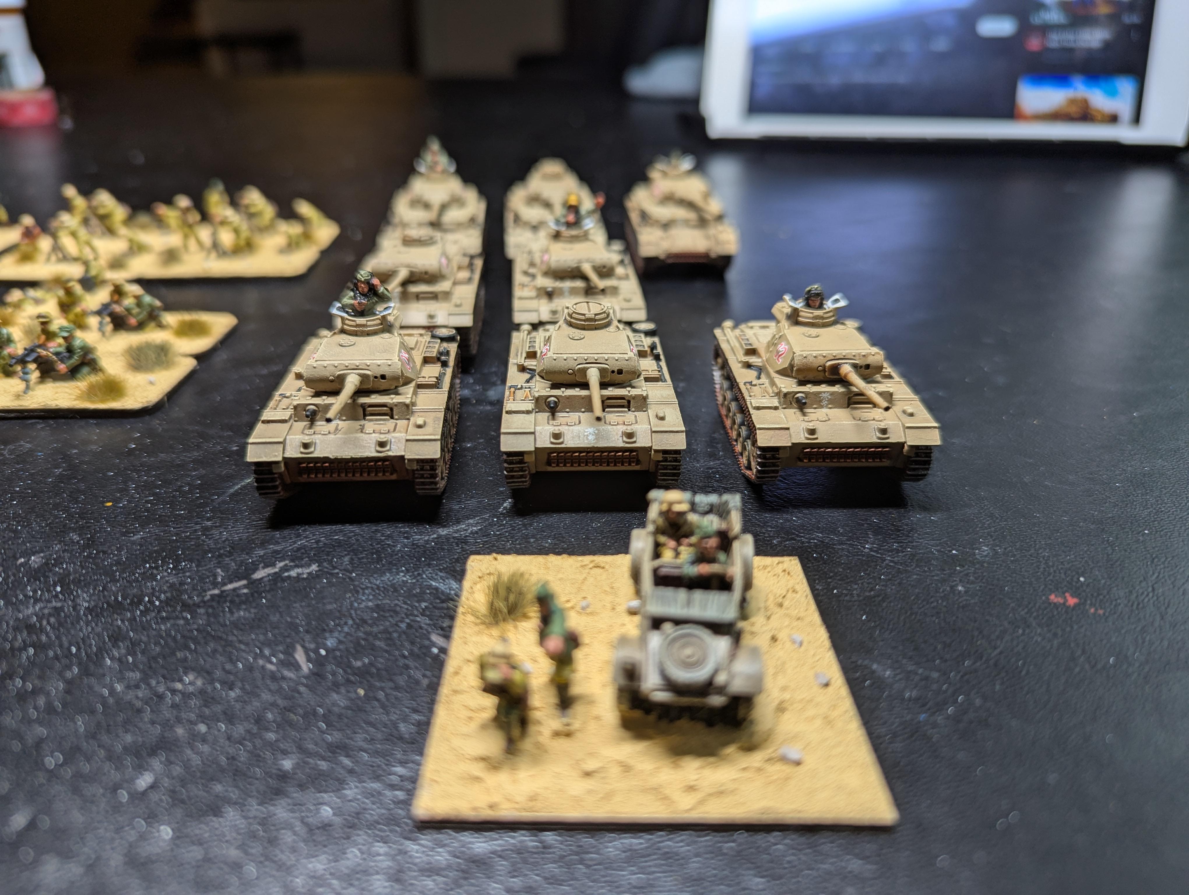 15mm, 2025, Afrika Korps, Battlefront, Germans, Painted, Panzer Iii, Panzer Iv, World War 2