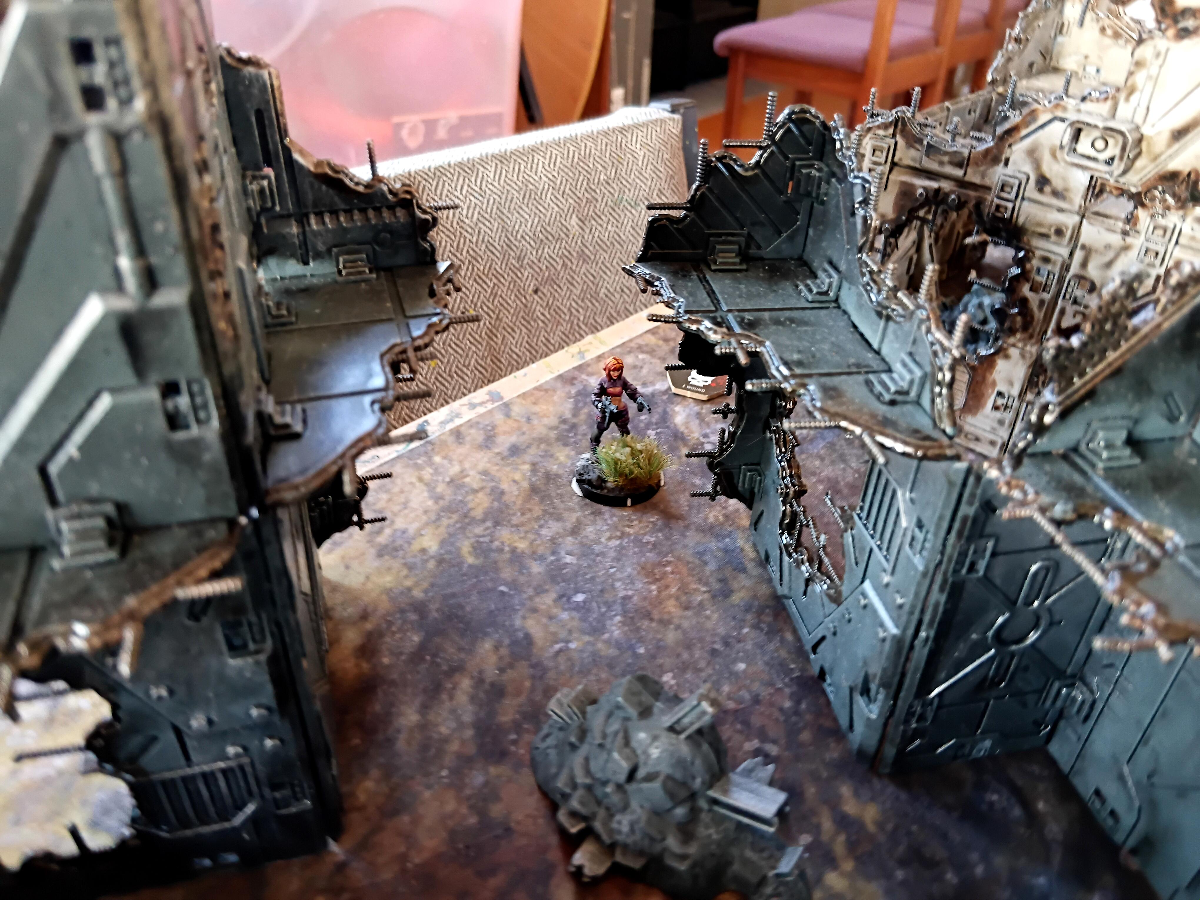 Azakir Halgriv, Custodes, Custodian Brothers, Folsk Gelt, Fun, Gff, Grimdark Future: Firefight, Infinity, Miniature Game Club, Minis, Ruins, Sela Orrel, Skirmish, Tabletop