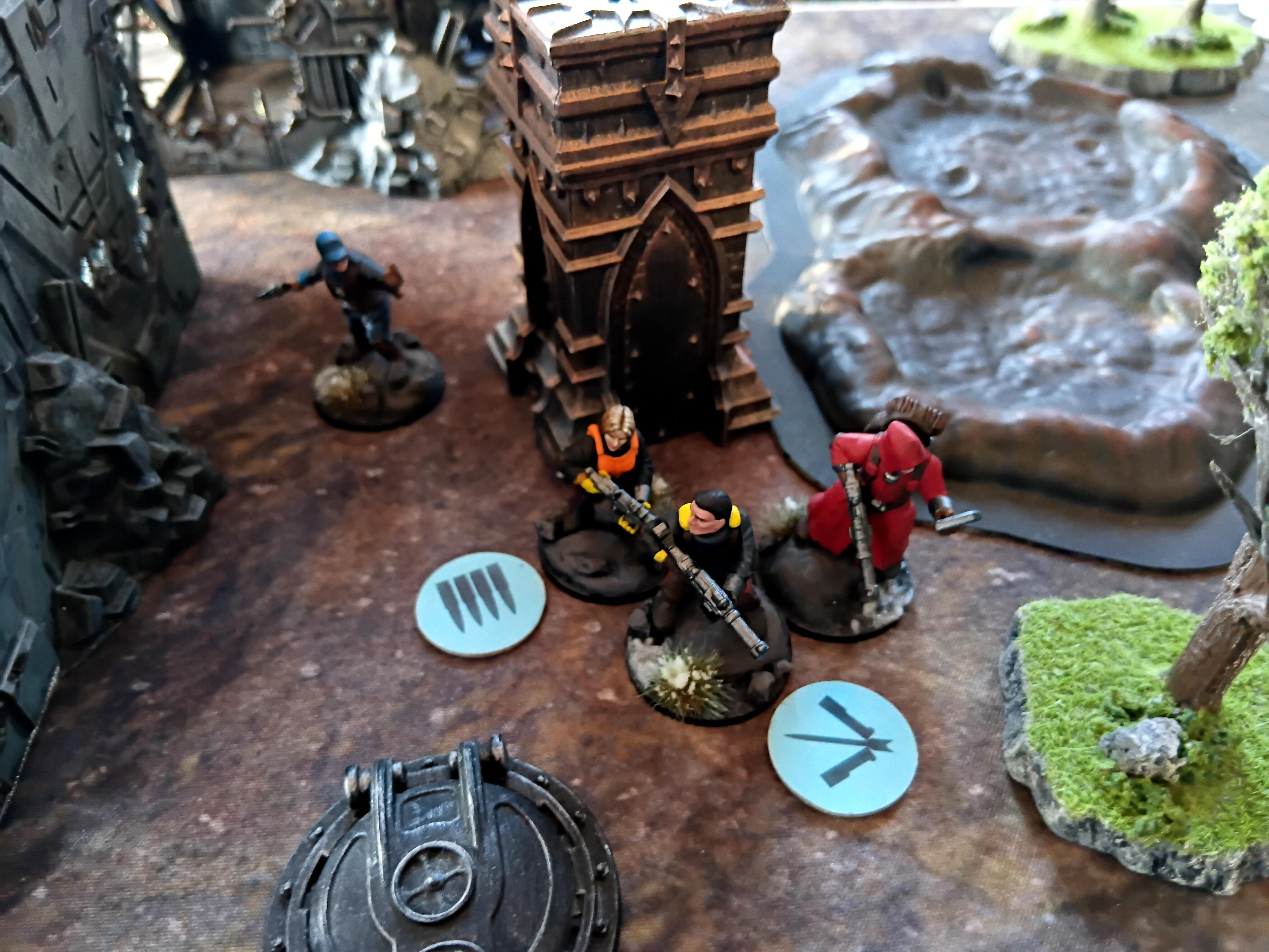 Azakir Halgriv, Custodes, Custodian Brothers, Folsk Gelt, Fun, Gff, Grimdark Future: Firefight, Infinity, Miniature Game Club, Minis, Ruins, Sela Orrel, Skirmish, Tabletop