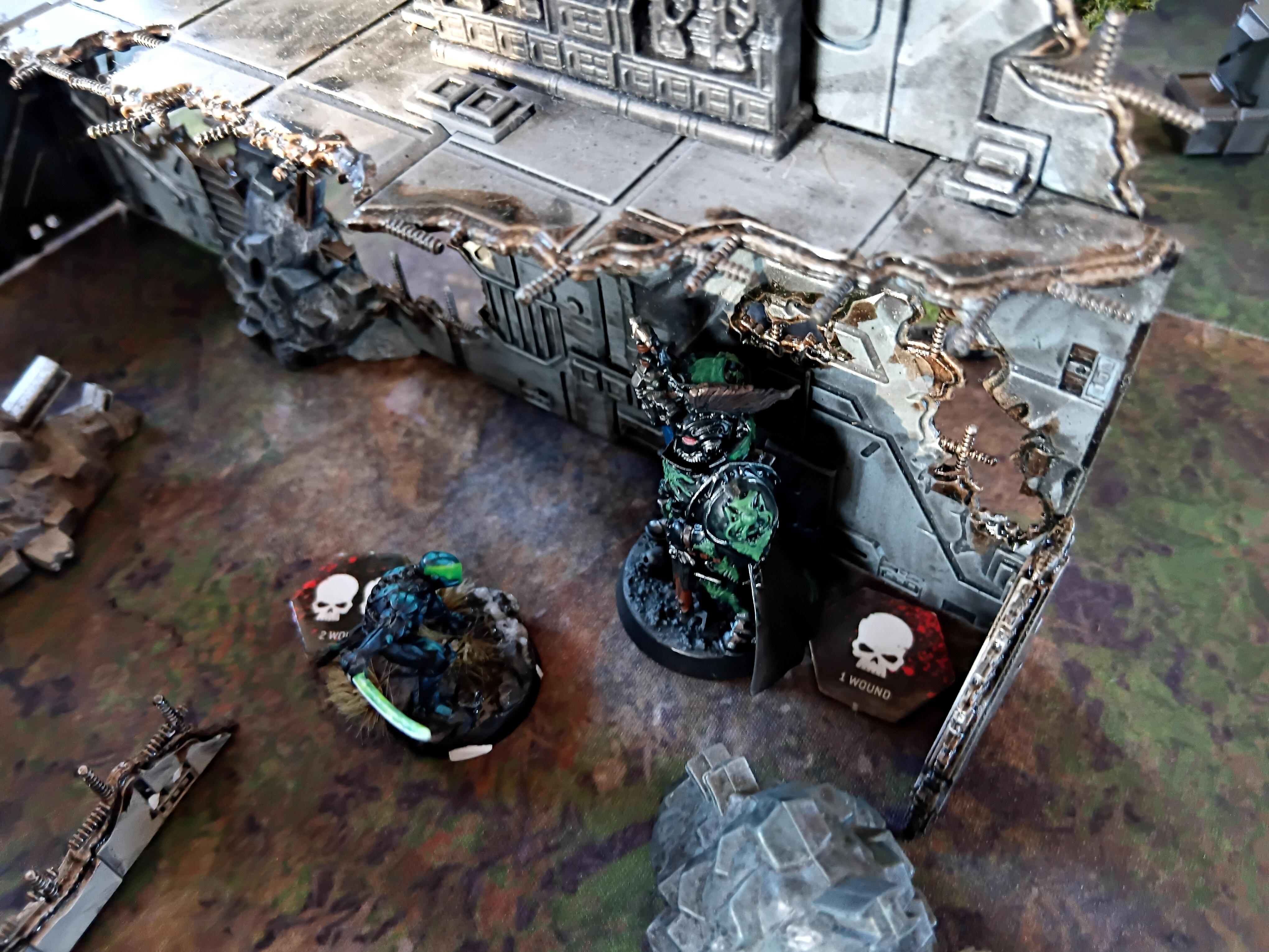 Azakir Halgriv, Custodes, Custodian Brothers, Folsk Gelt, Fun, Gff, Grimdark Future: Firefight, Infinity, Miniature Game Club, Minis, Ruins, Sela Orrel, Skirmish, Tabletop
