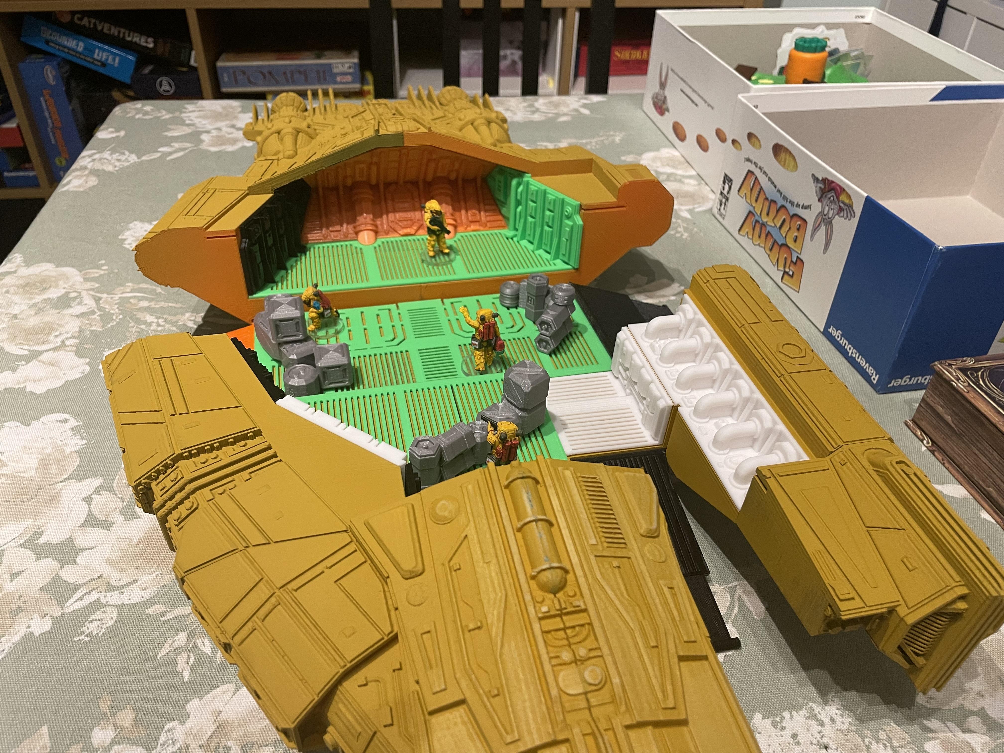 3d Print, Imperial Terrain, Starship