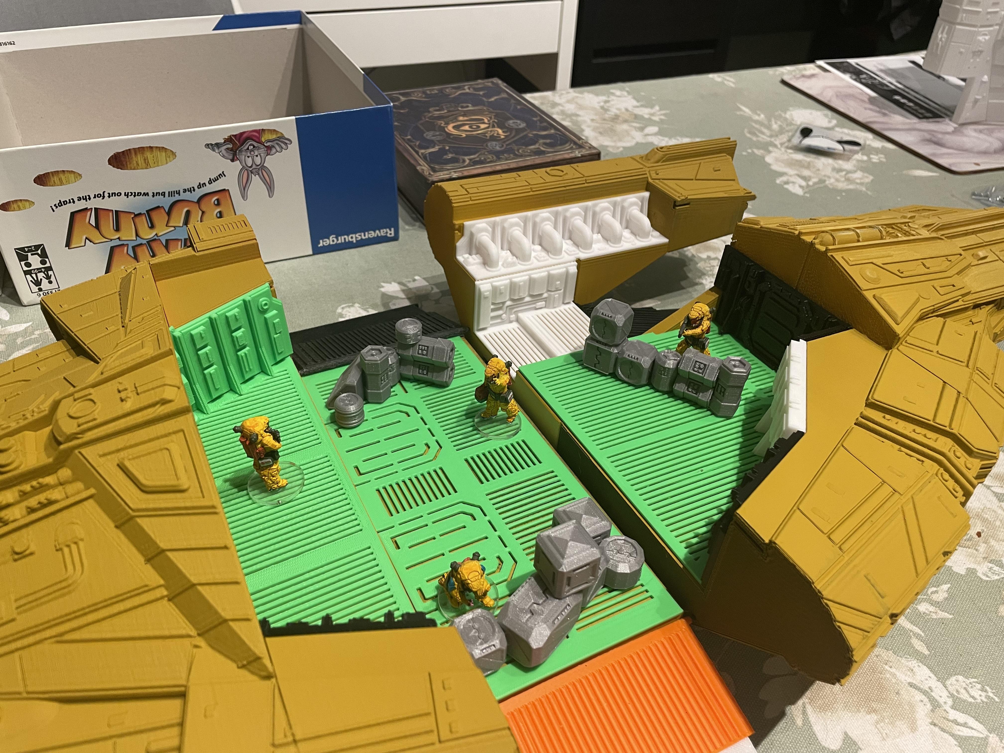 3d Print, Imperial Terrain, Starship