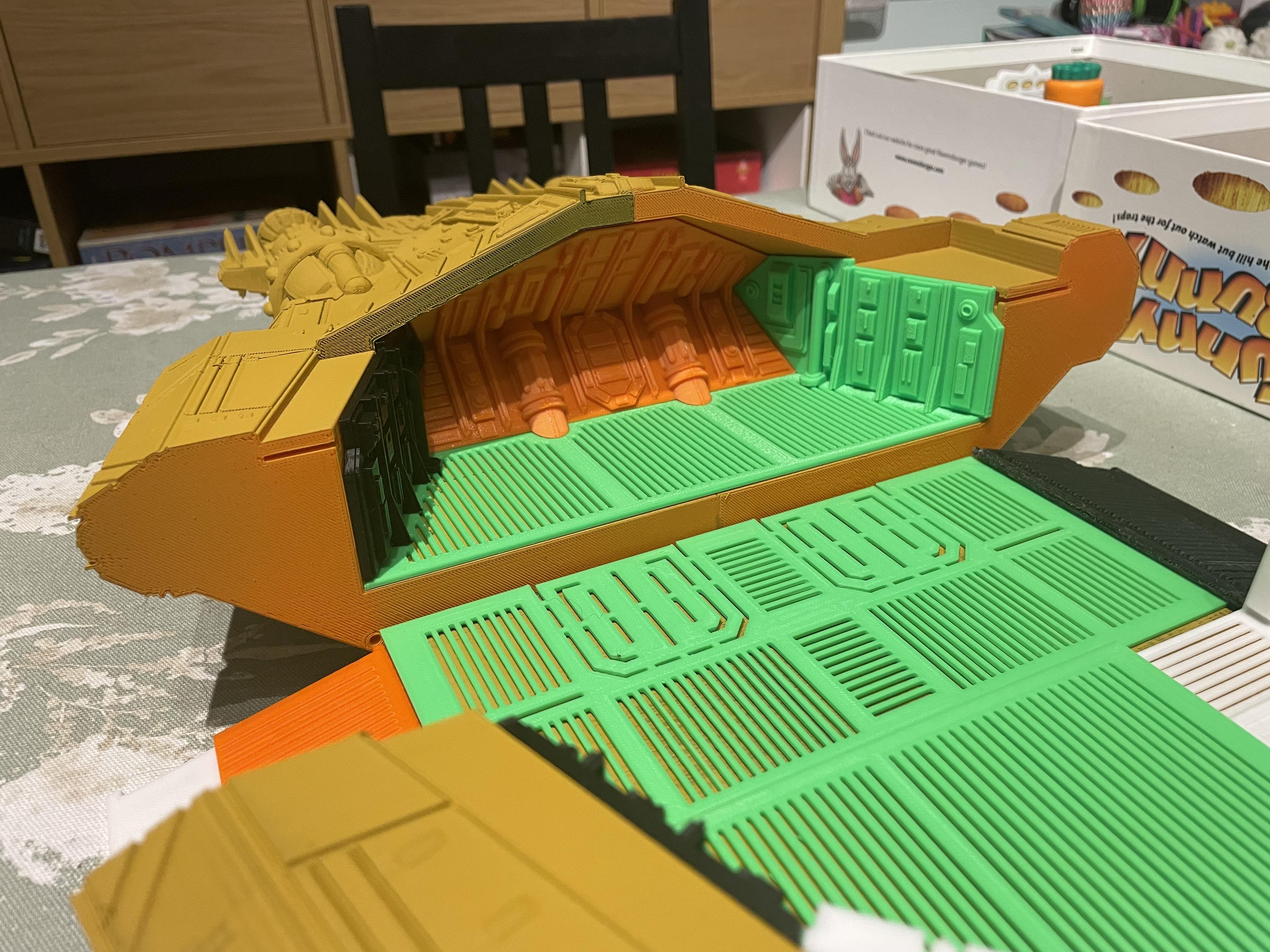 3d Print, Imperial Terrain, Starship