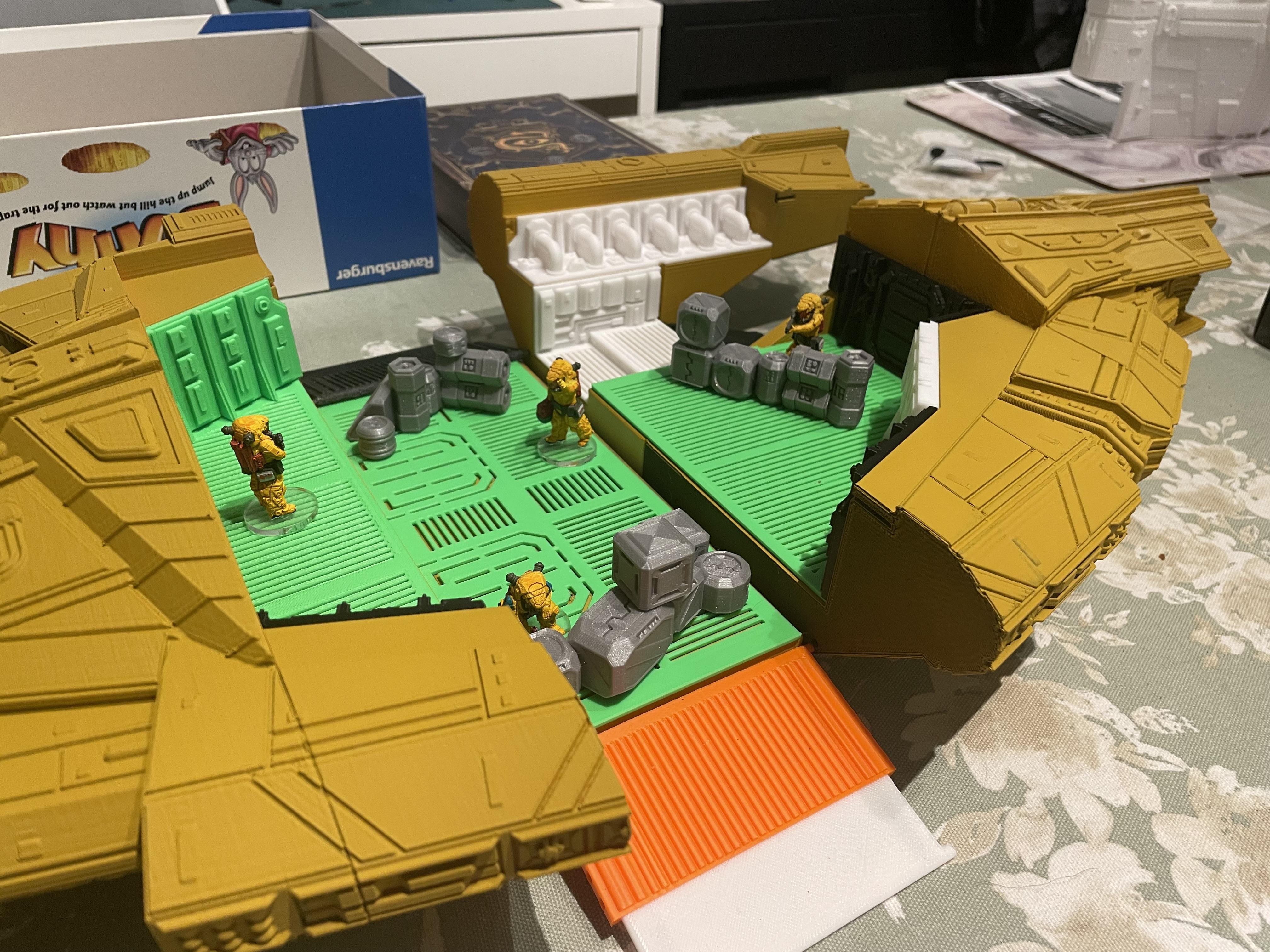 3d Print, Imperial Terrain, Starship