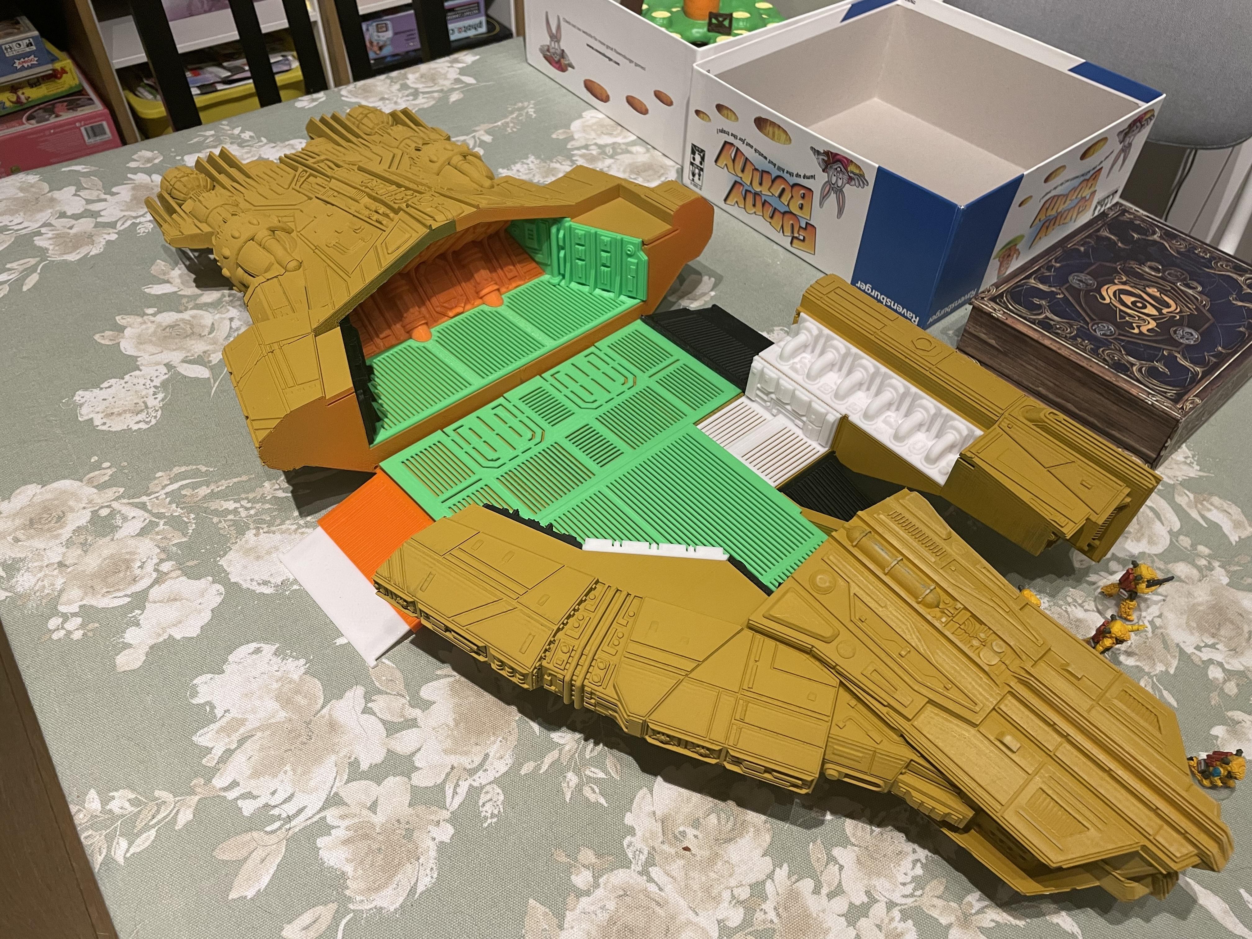 3d Print, Imperial Terrain, Starship