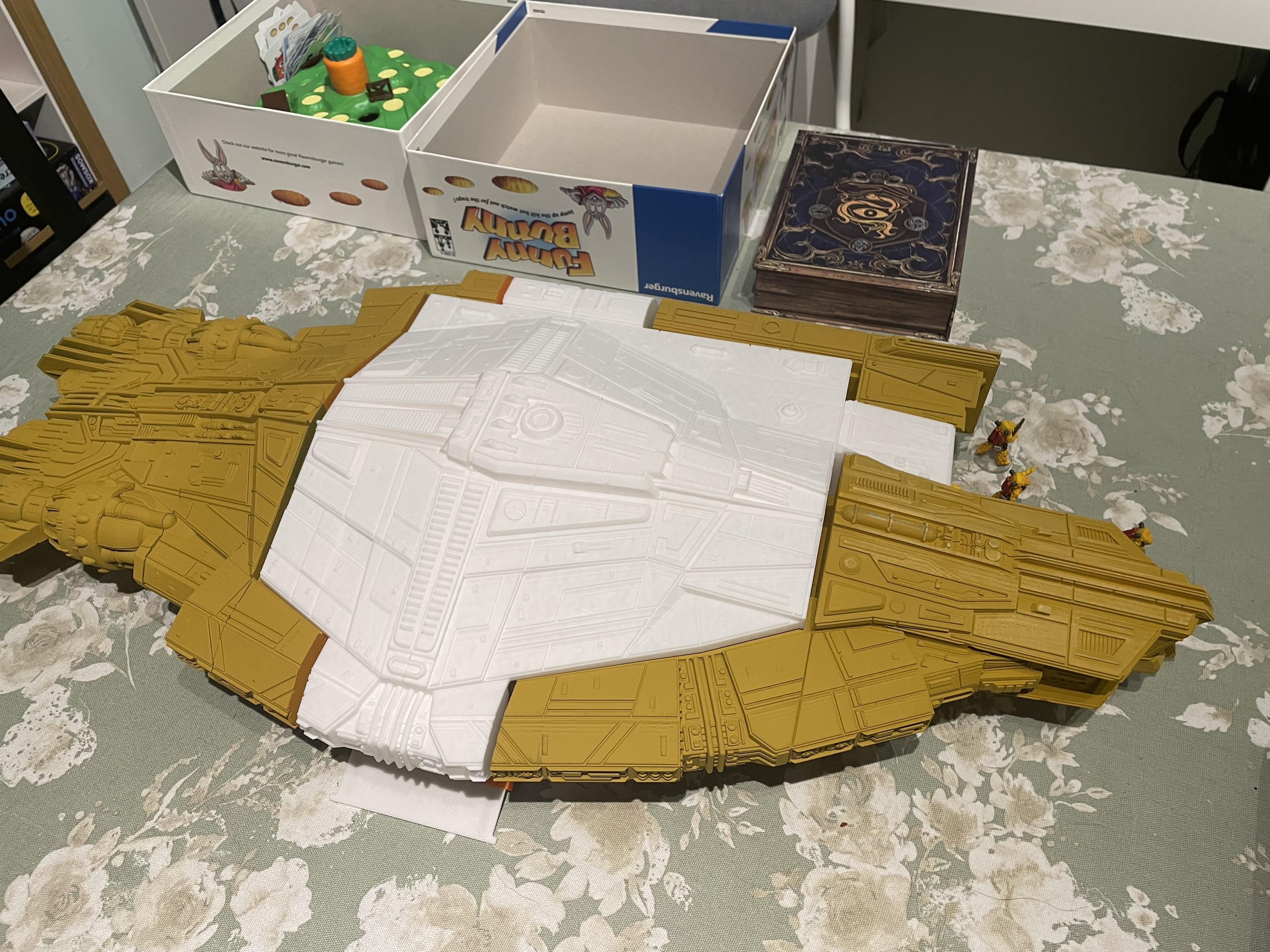 3d Print, Imperial Terrain, Starship