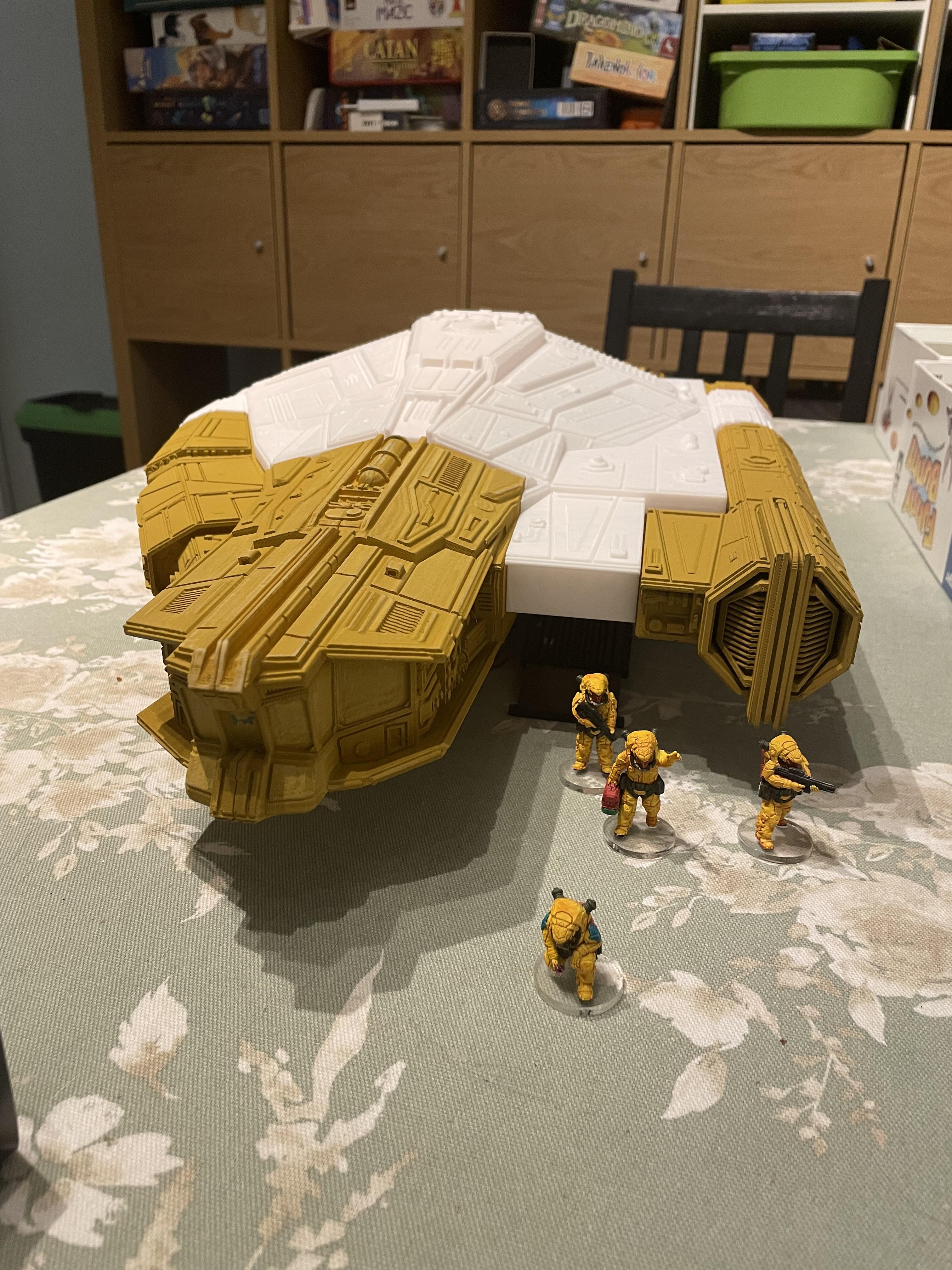 3d Print, Imperial Terrain, Starship