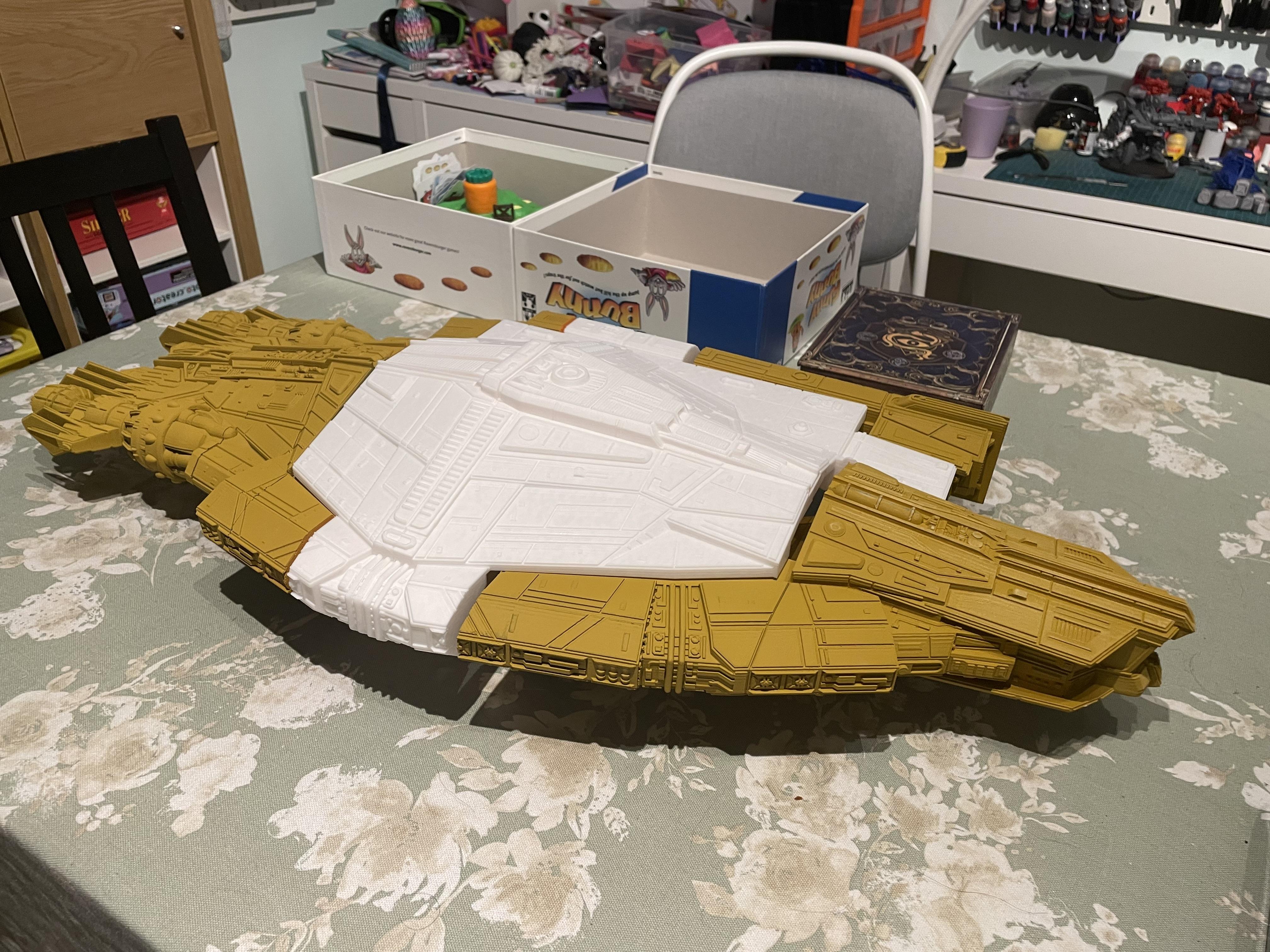 3d Print, Imperial Terrain, Starship