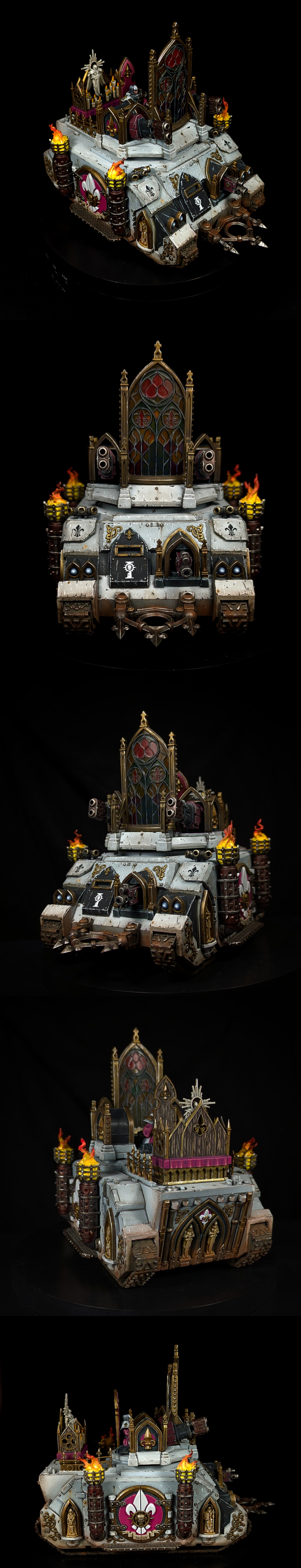 Adepta Sororitas, Immolator, Sisters Of Battle, Tank, Weathered