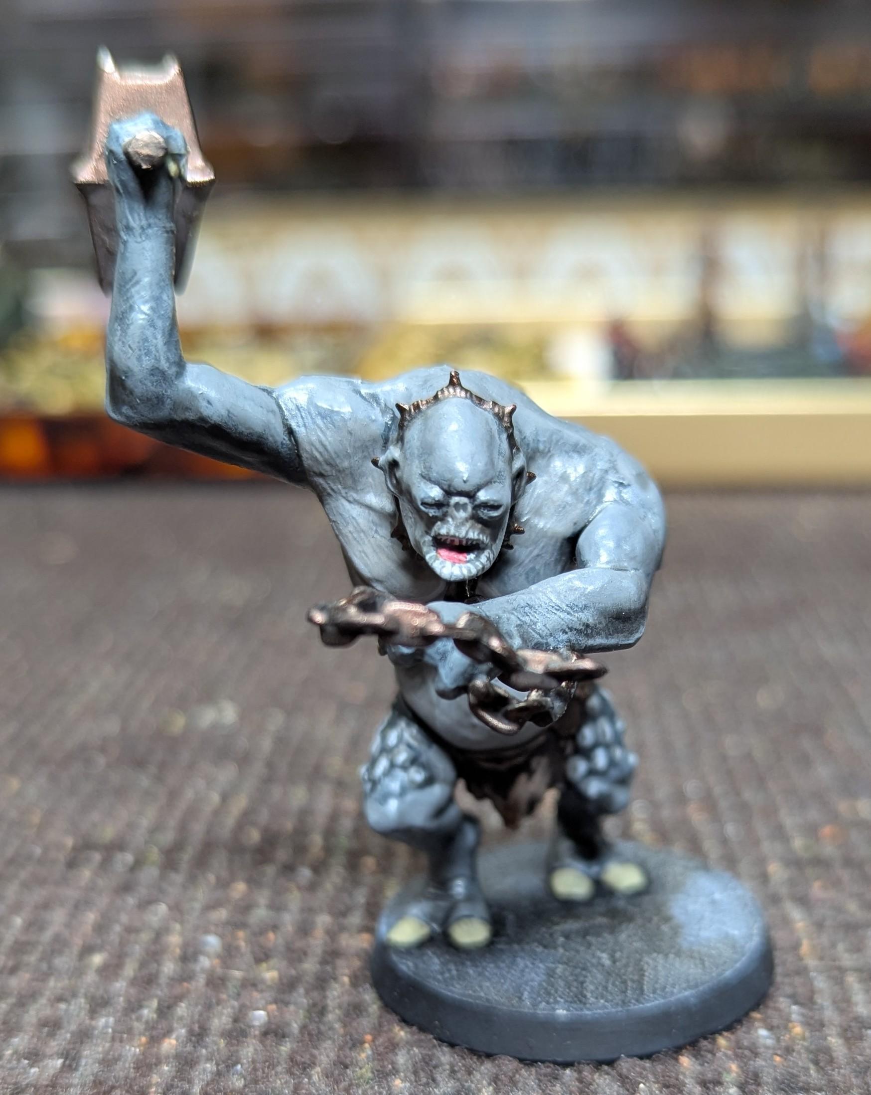 2025, 25mm, Cave Troll, Lord Of The Rings, Mesbg, Mines Of Moria Starter Set, Moria, Painted