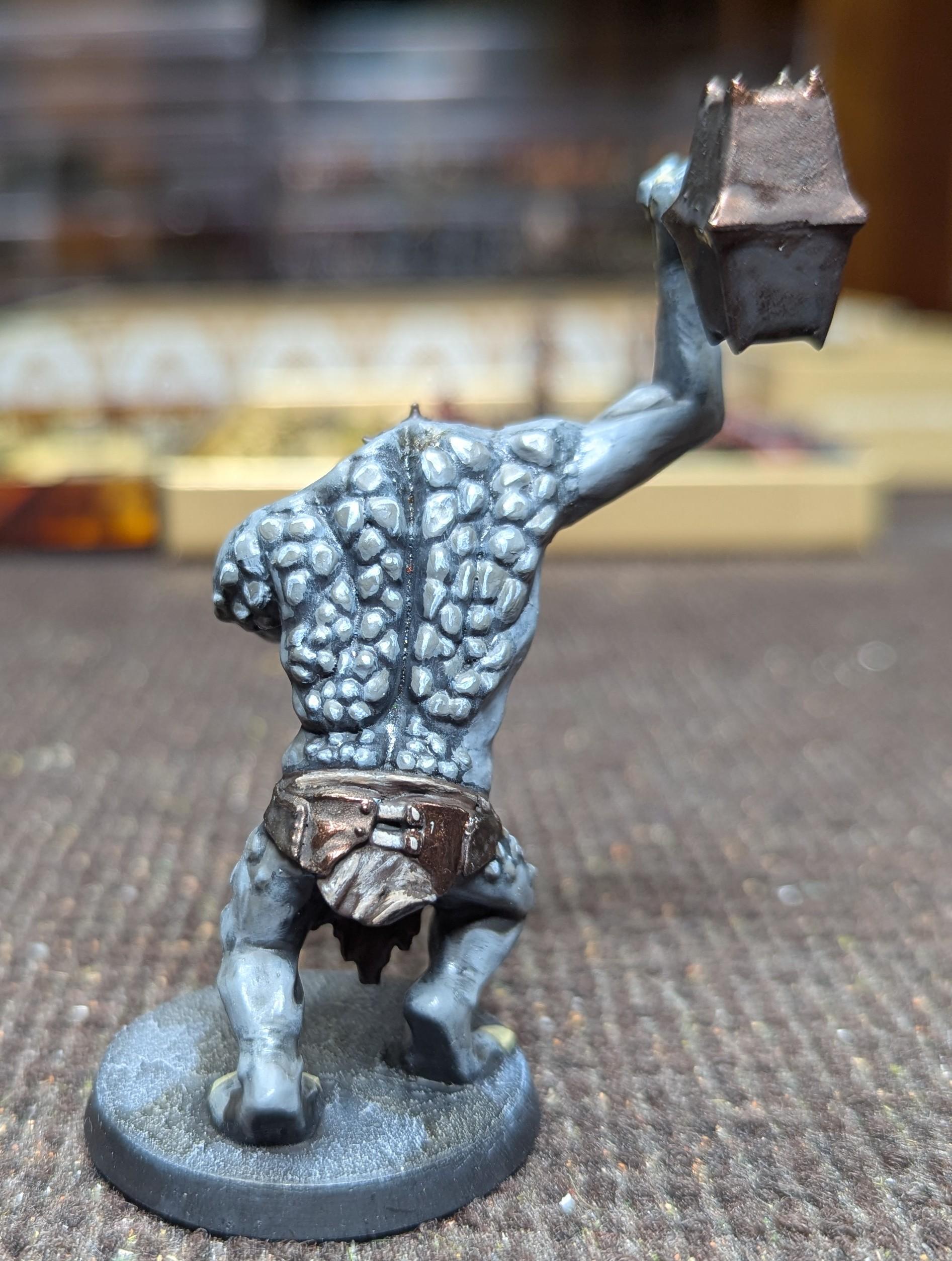 2025, 25mm, Cave Troll, Lord Of The Rings, Mesbg, Mines Of Moria Starter Set, Moria, Painted