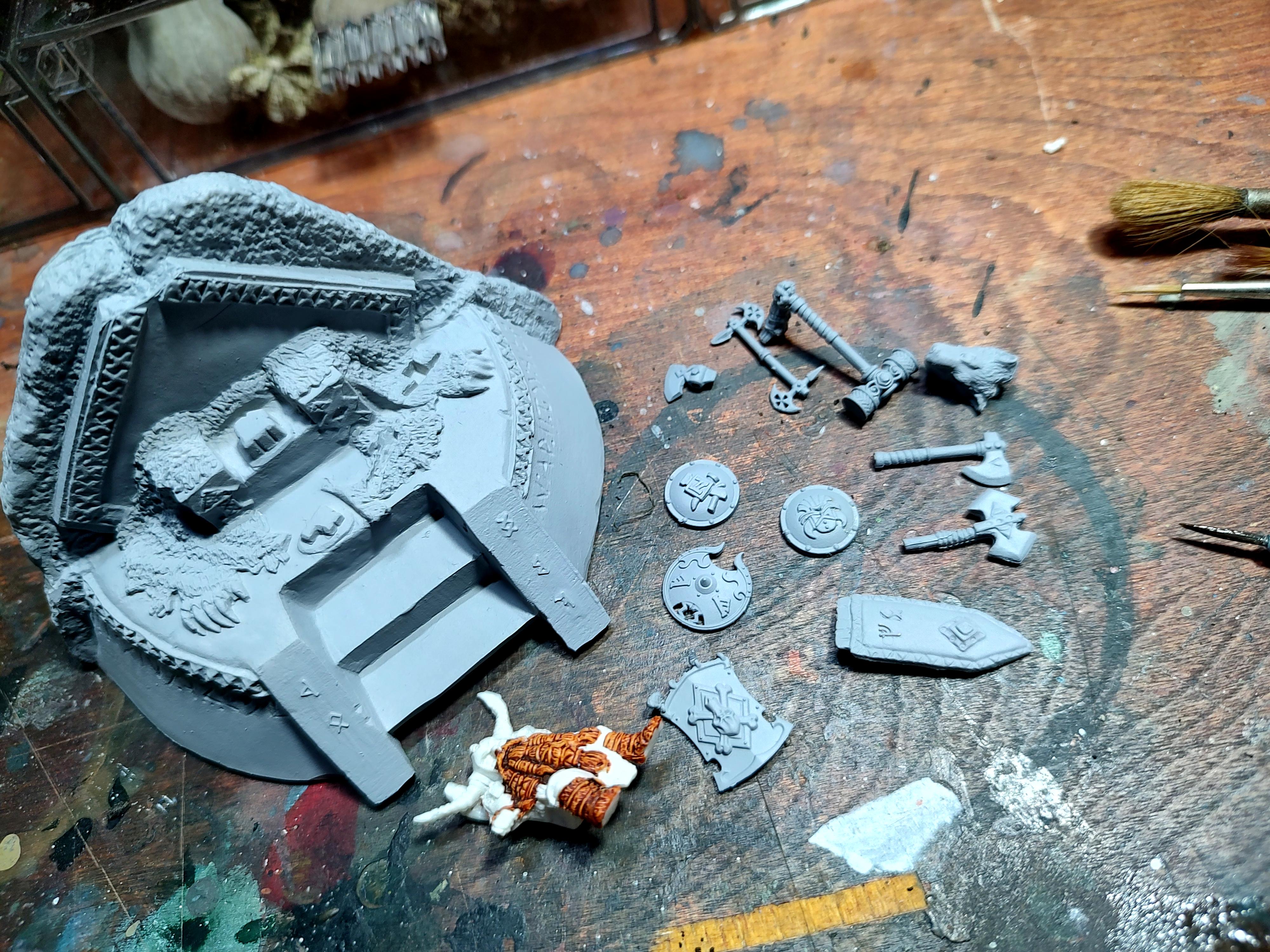 Dwarf King On Throne, Dwarves, Reaper