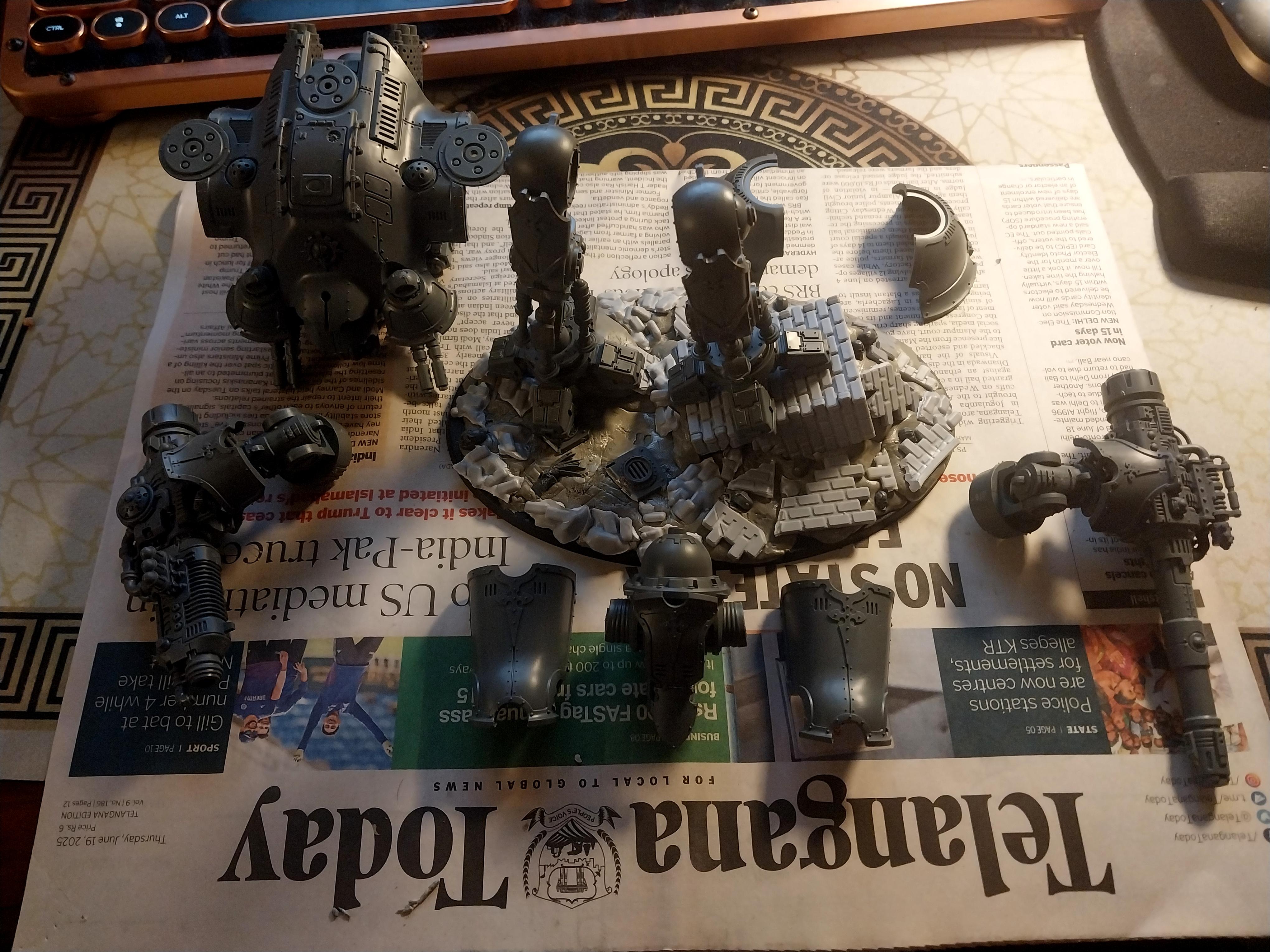 Imperial Knight, Knight Dominus, Titan, Work In Progress