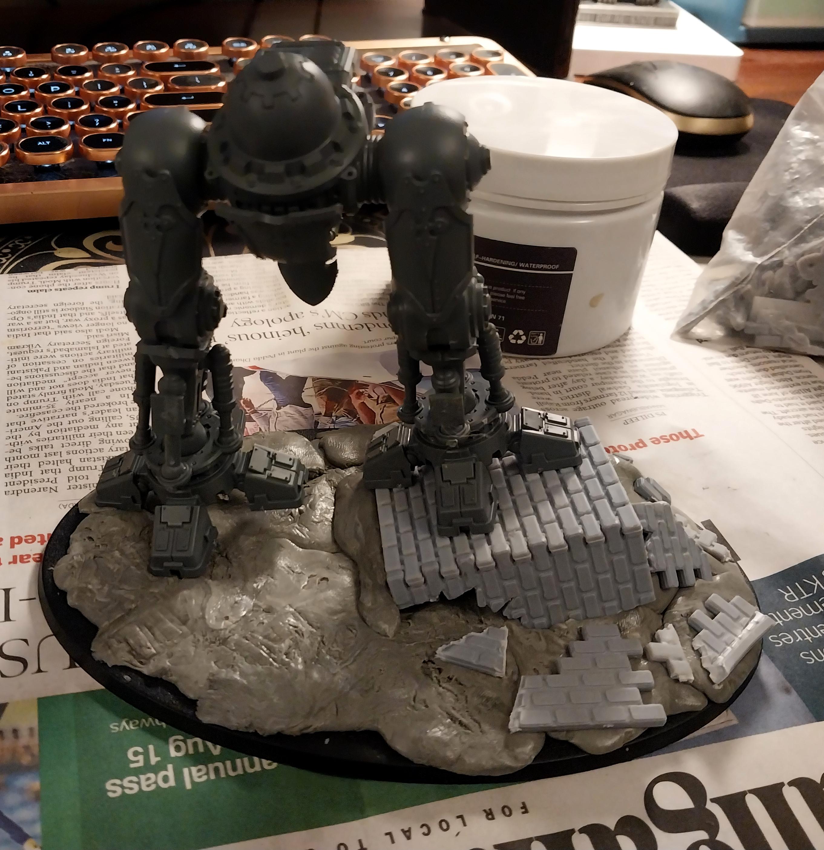 Imperial Knight, Knight Dominus, Titan, Work In Progress