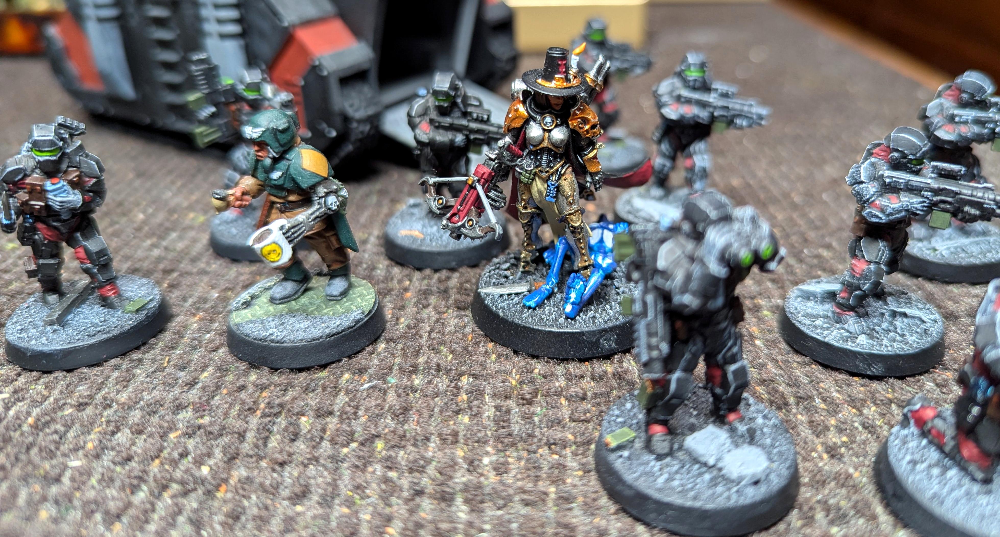 2025, 28mm, Anvil Industries, Anvil Industry, Games Workshop, Greyfax, Imperial Guard, Inquistor, Mug, Painted, Republic Grenadier, Scifi, Sergeant