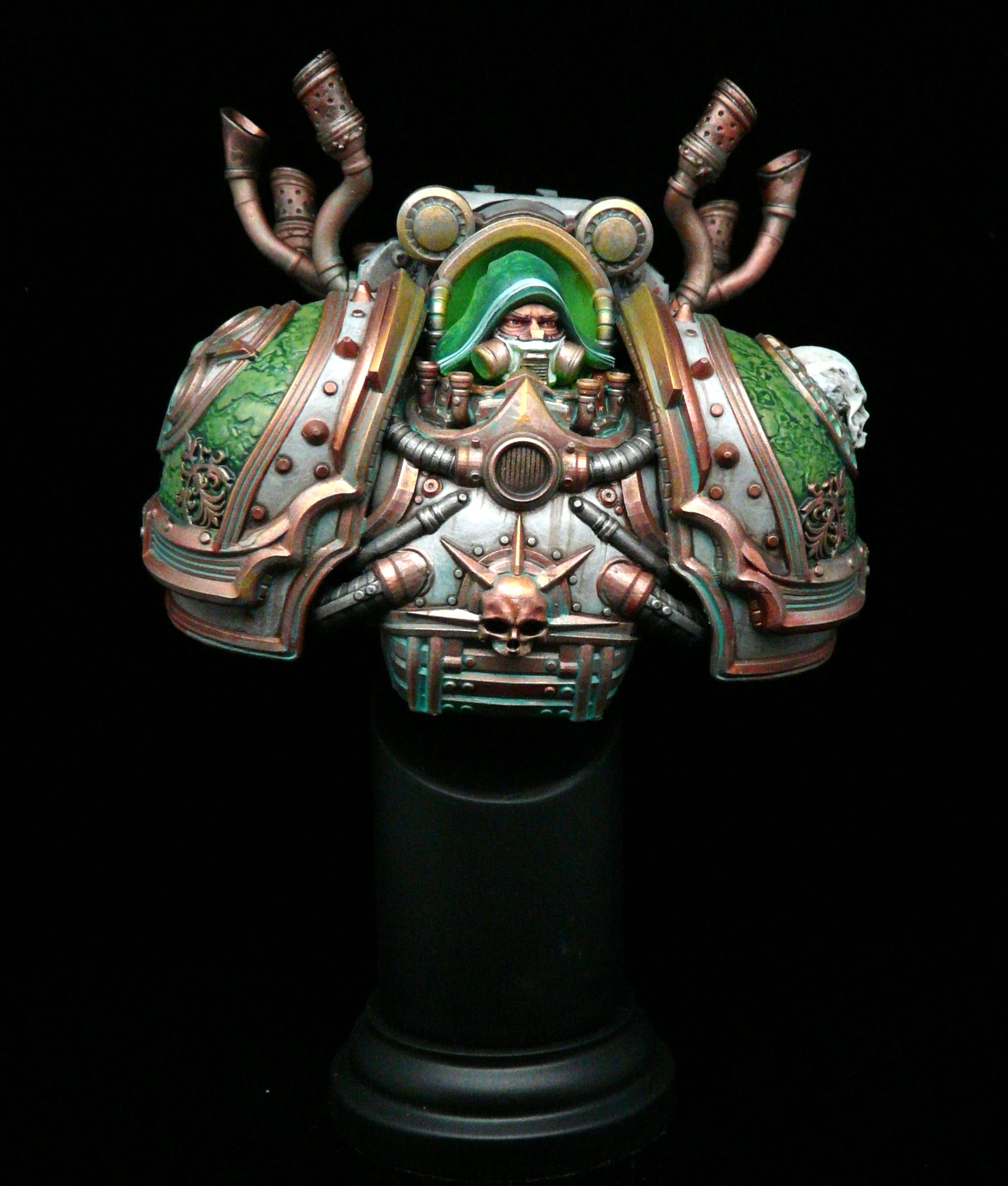 Bust, Death Guard, Hereticus Astartes, Mortarion, Primarch