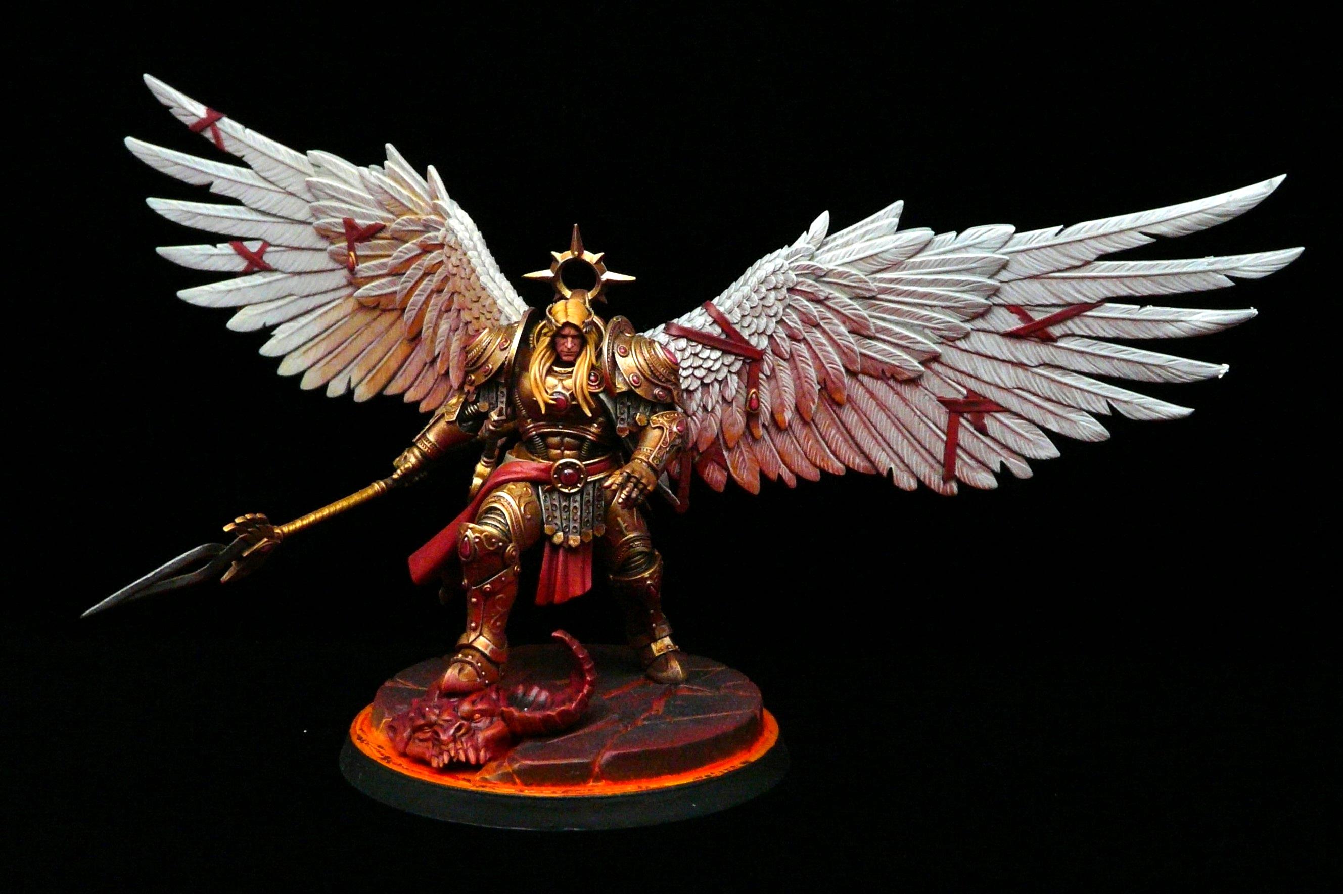 Angel, Black Rage, Blood Angels, Primarch, Red Thirst, Sanguinius