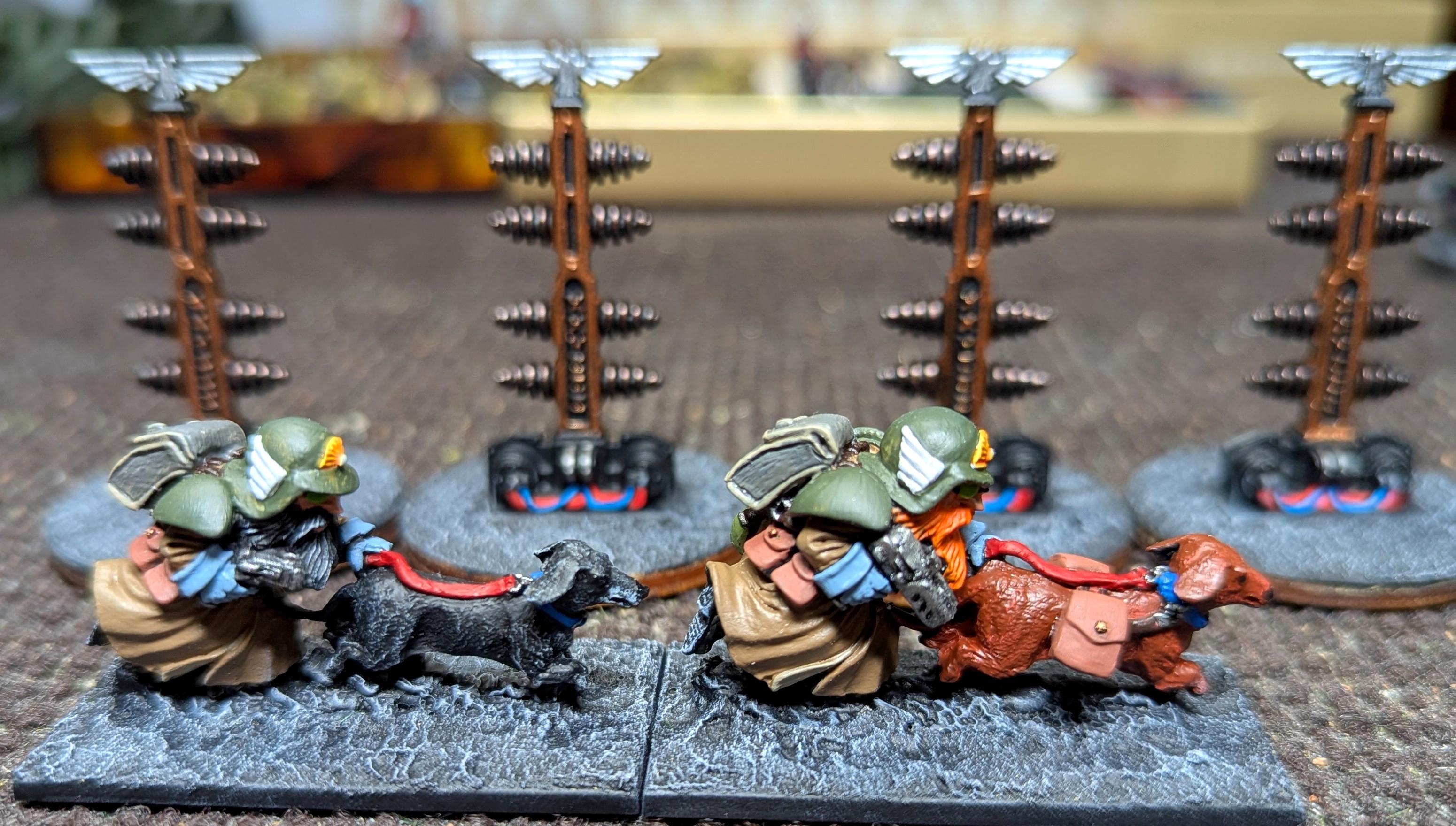 2025, 28mm, Dog, Dwarves, Olley, Painted, Scrunt