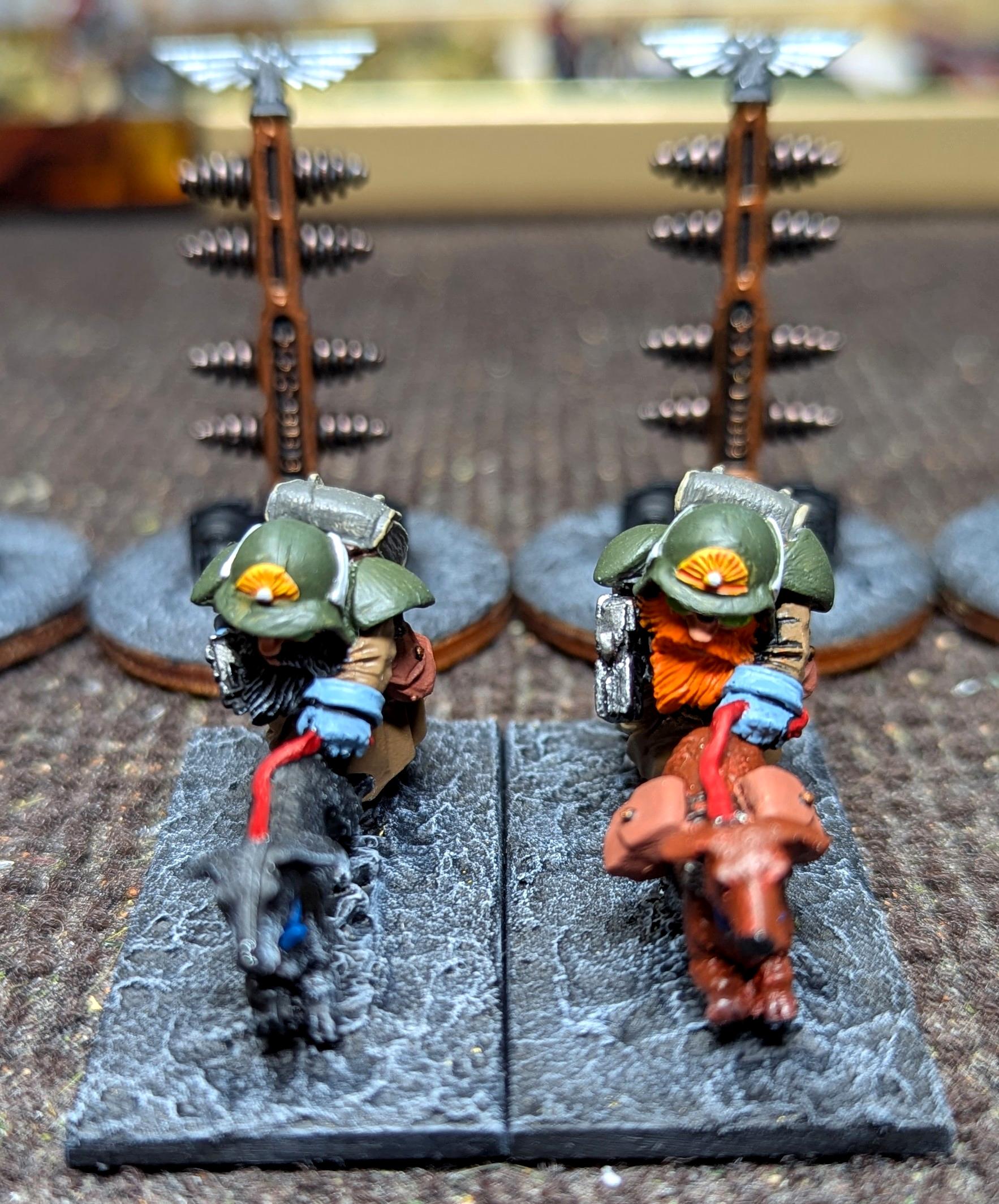 2025, 28mm, Dog, Dwarves, Olley, Painted, Scrunt