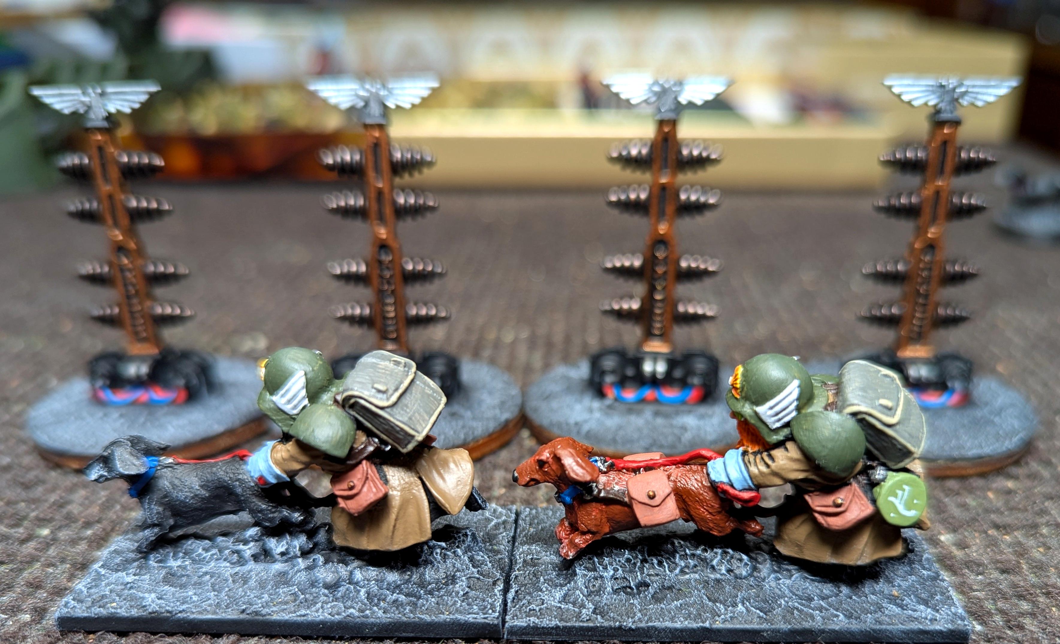 2025, 28mm, Dog, Dwarves, Olley, Painted, Scrunt, Squats
