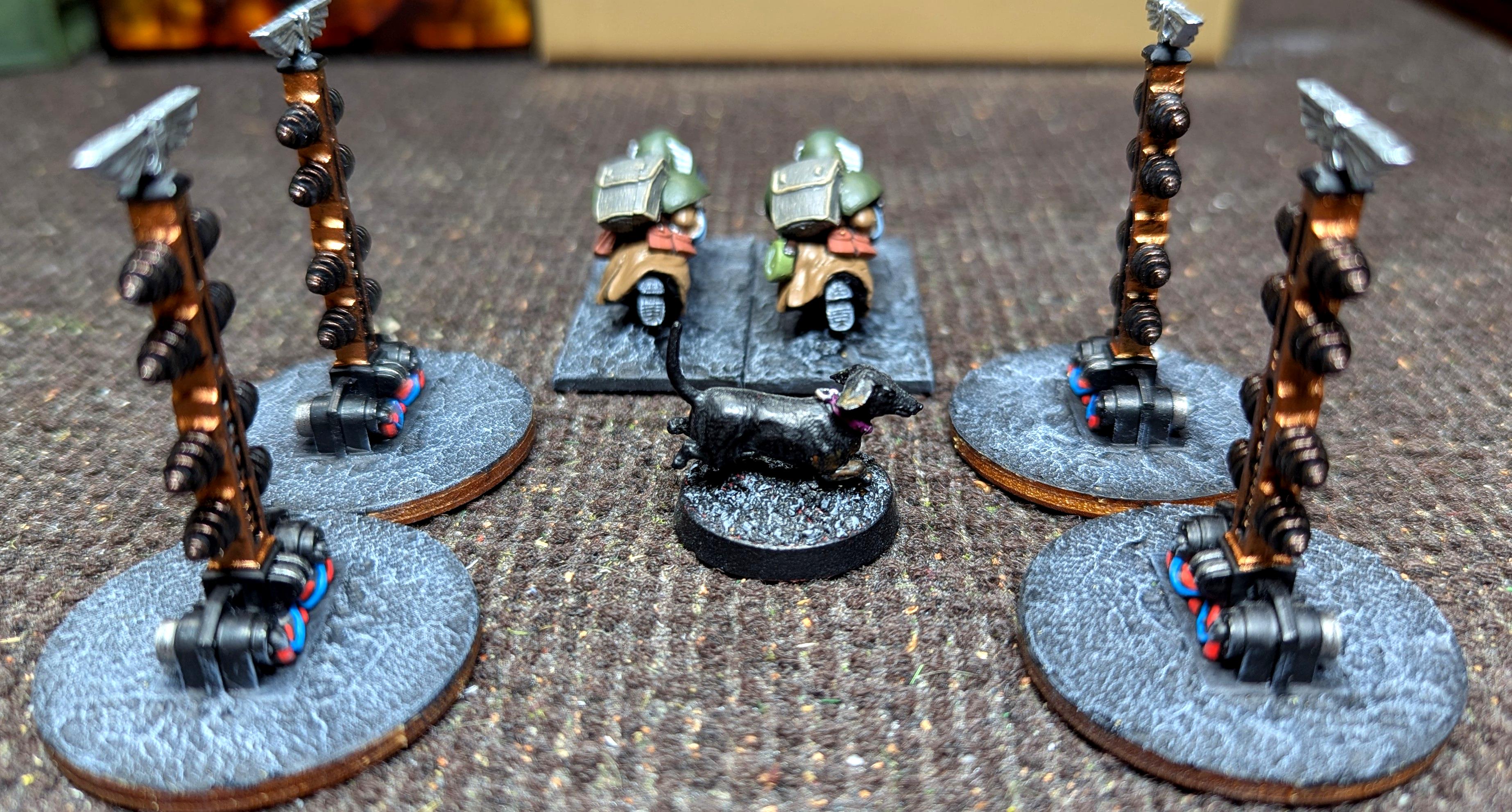 2025, 28mm, Dog, Dwarves, Olley, Painted, Scrunt