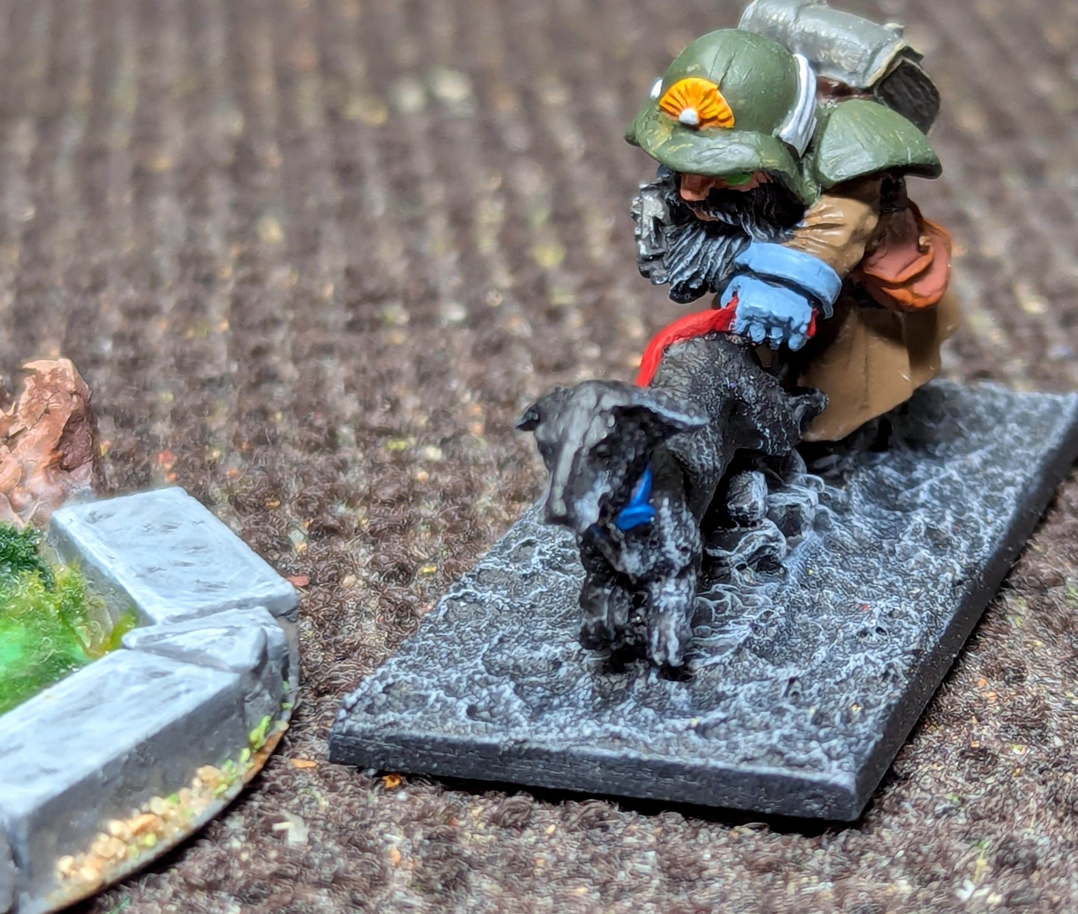 2025, Dog, Dwarves, Olley, Painted, Scrunt