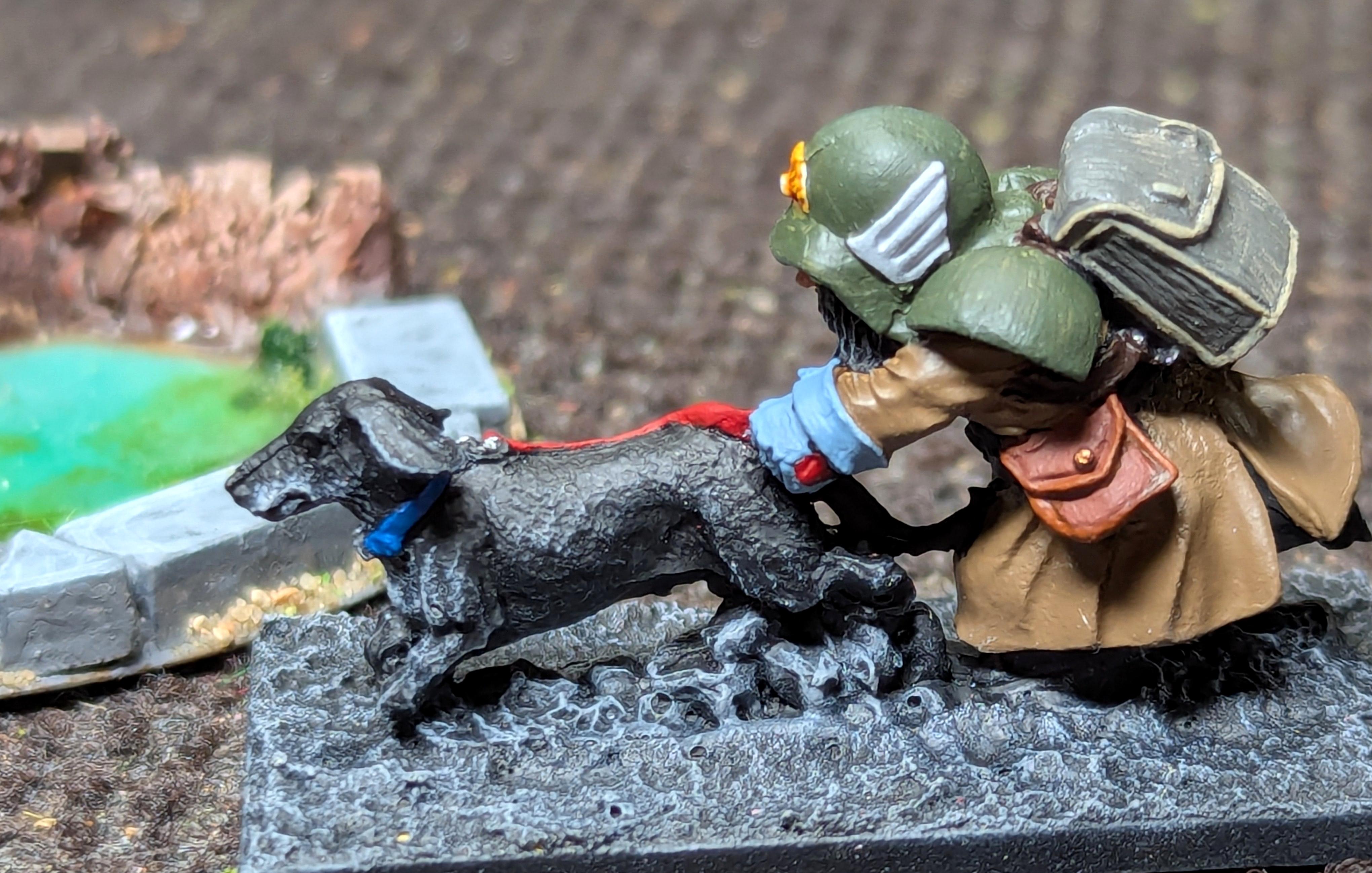 2025, Dog, Dwarves, Olley, Painted, Scrunt