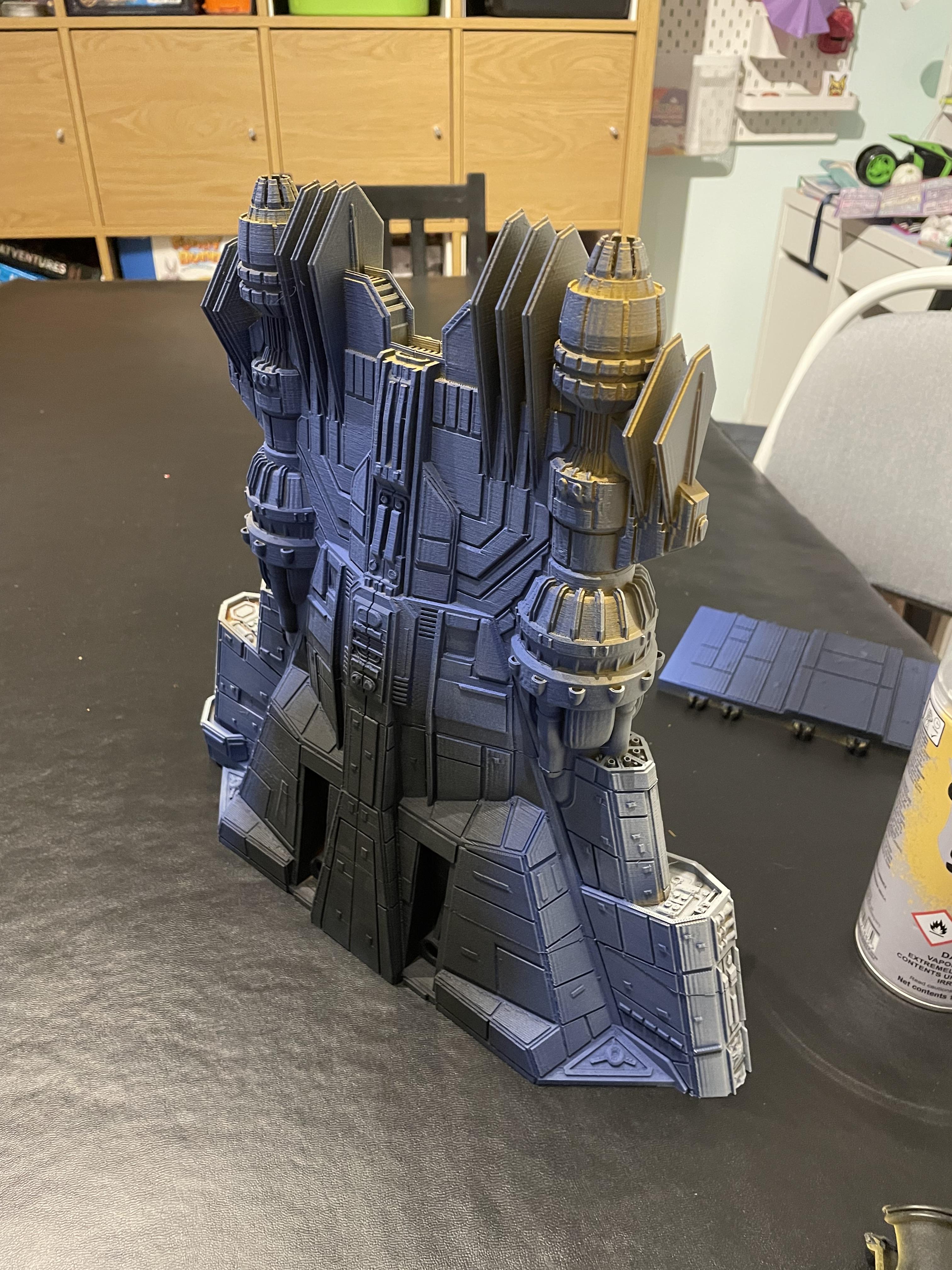 3d Print, Cargo Spacecraft, Imperial Terrain, Msv Glaciers