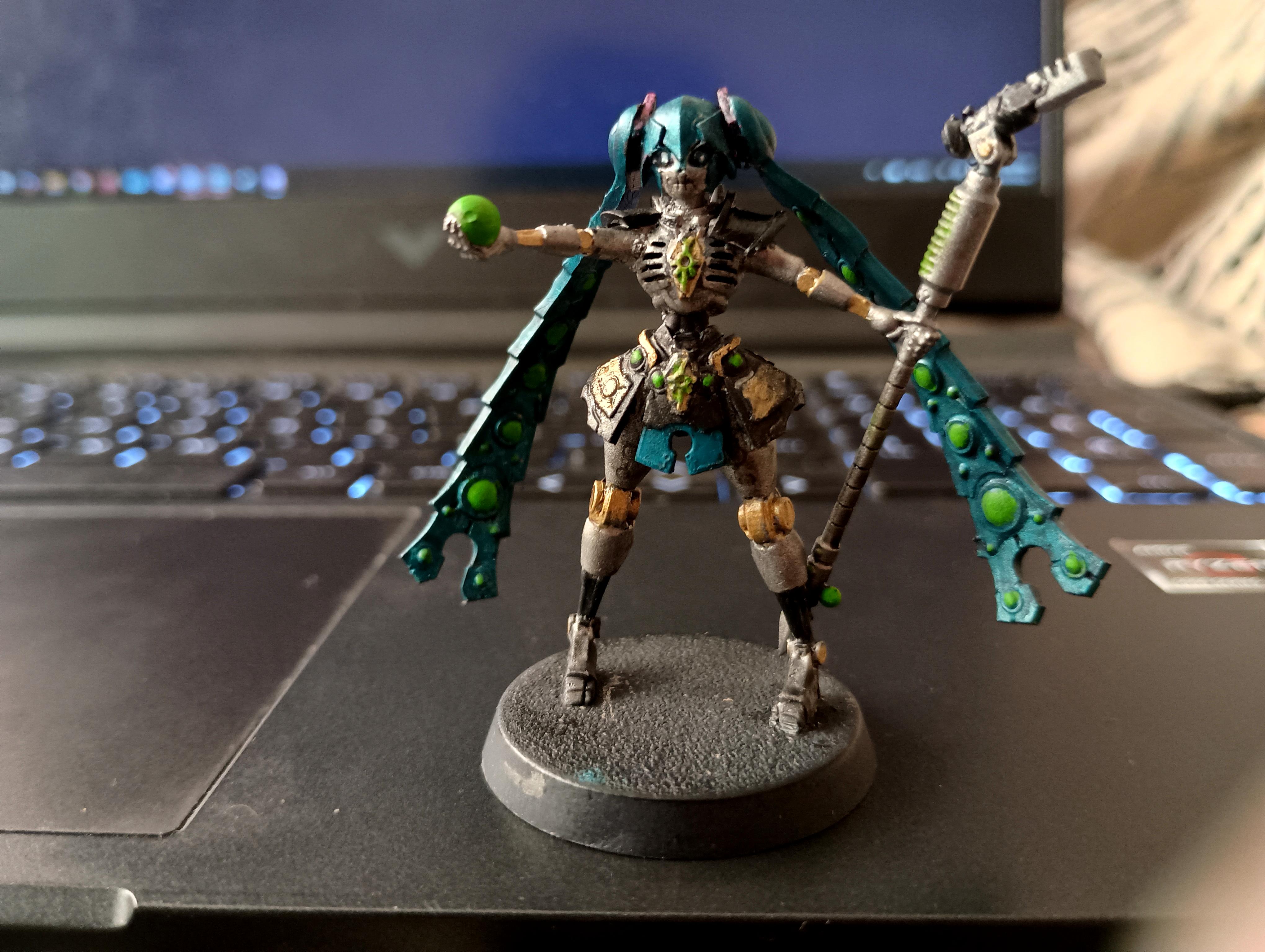 Semi done necron miku