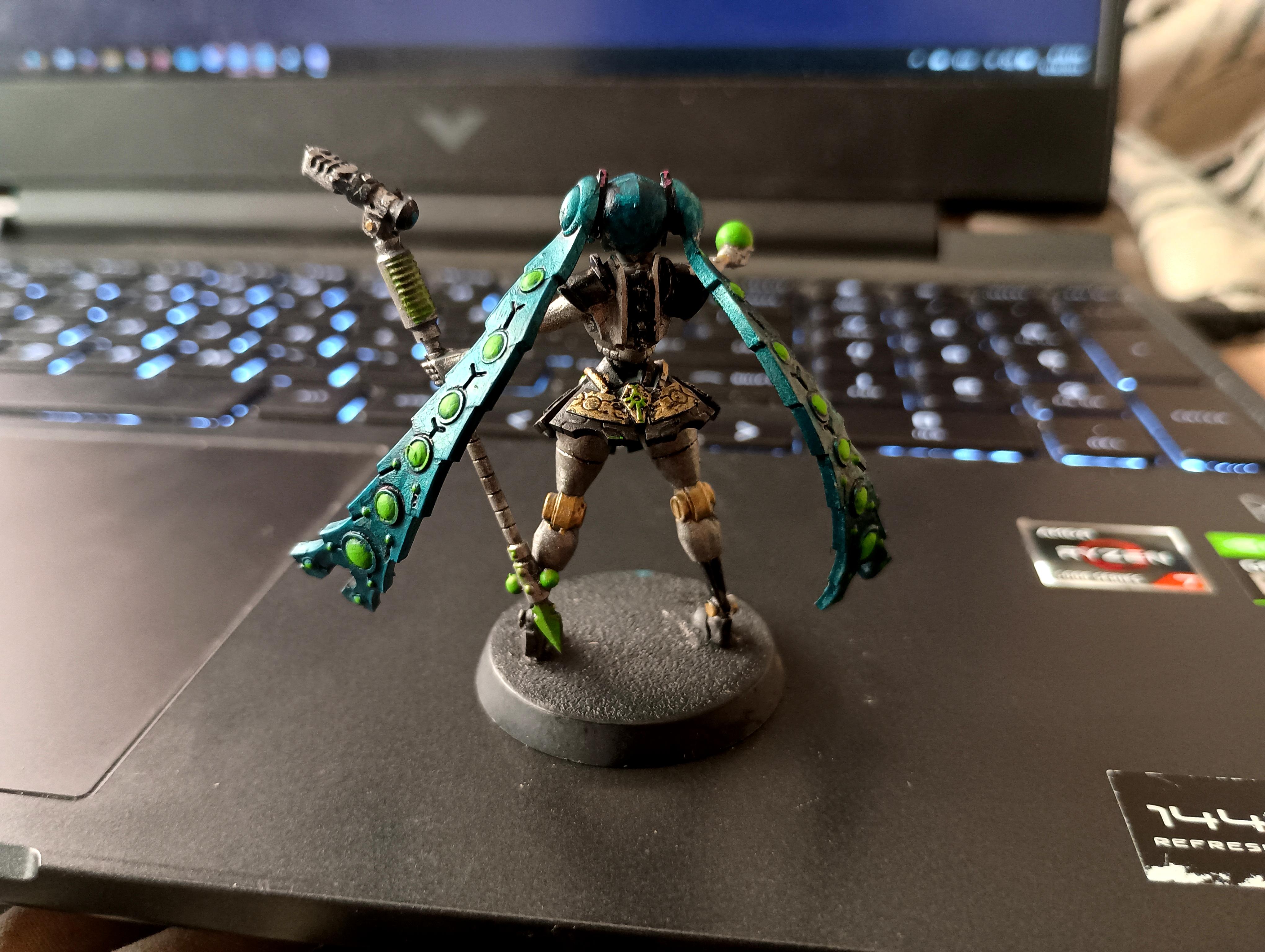 Semi done necron miku