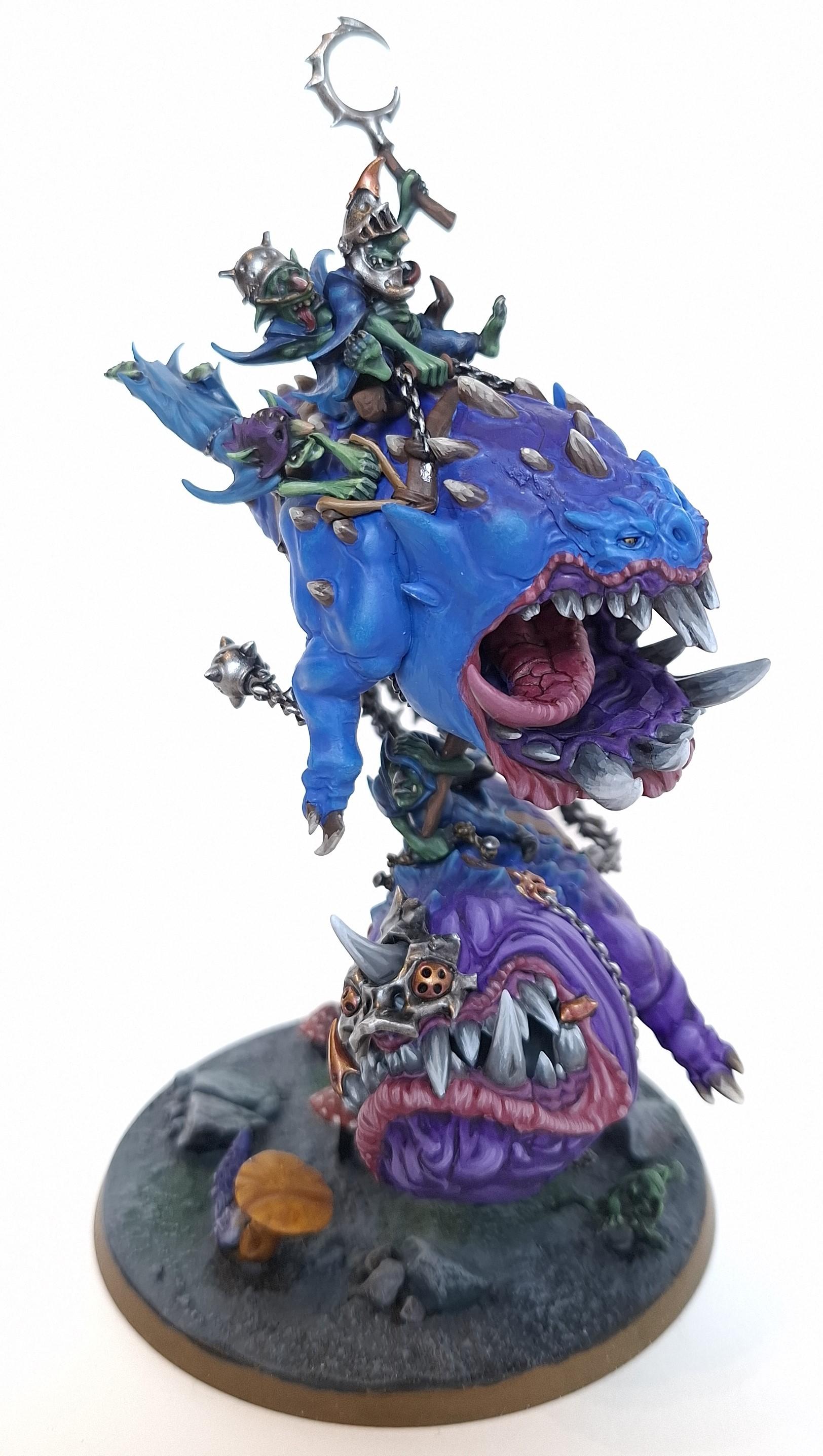 Goblins, Loonboss, Mangler Squigs, Squigs